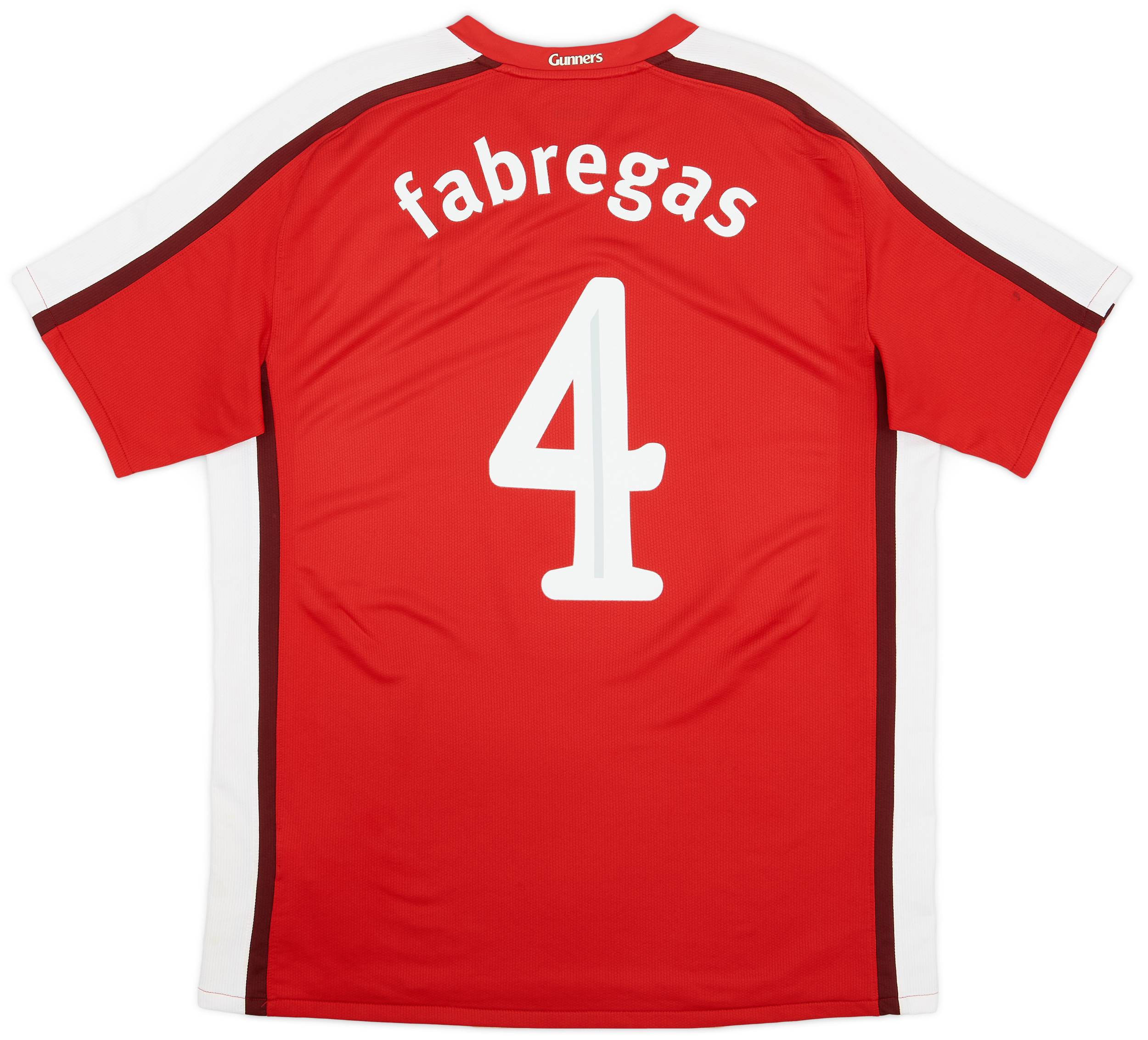 2008-10 Arsenal Home Shirt Fabregas #4 - 6/10 - (L)