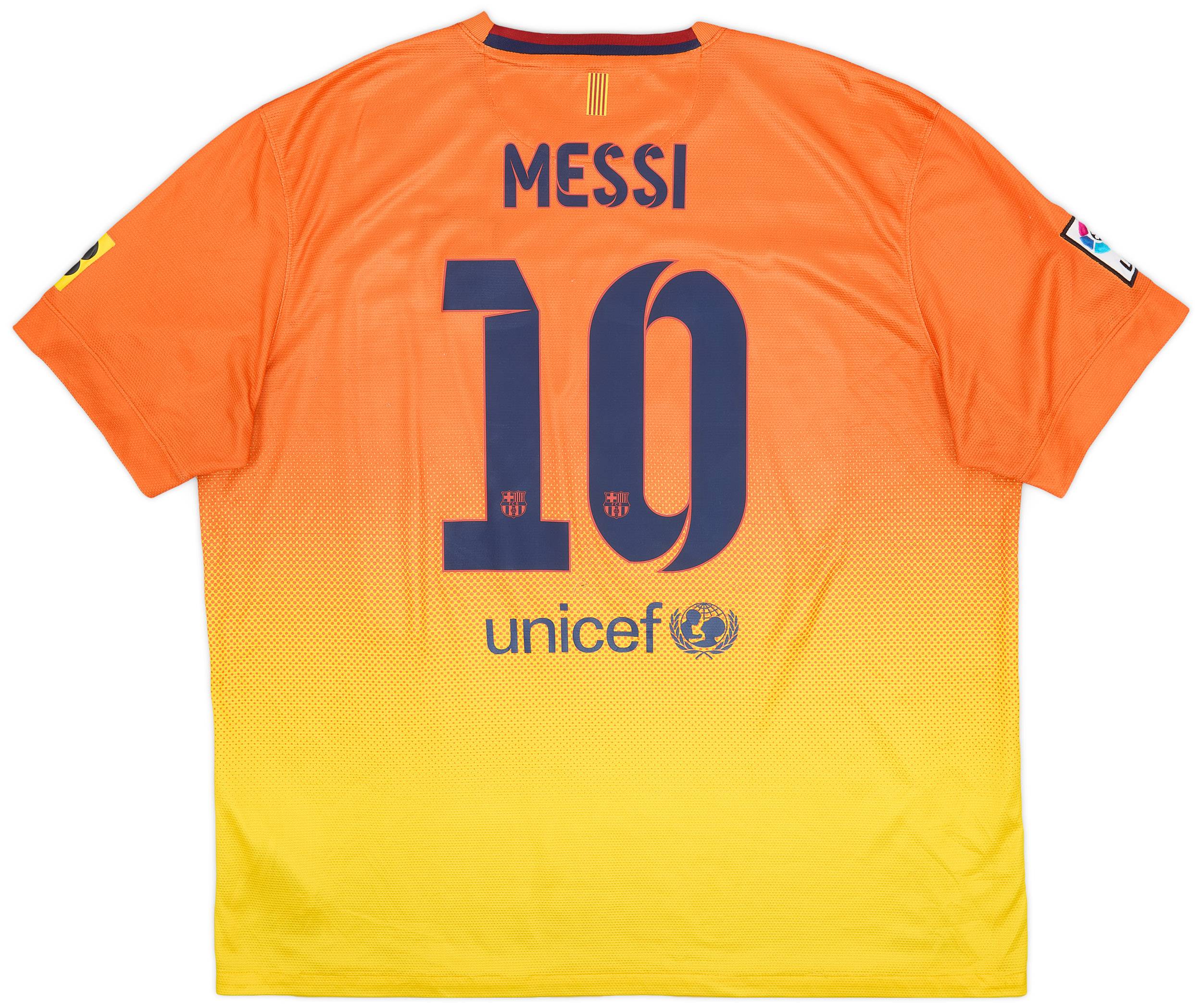 2012-13 Barcelona Away Shirt Messi #10 - 8/10 - (XXL)