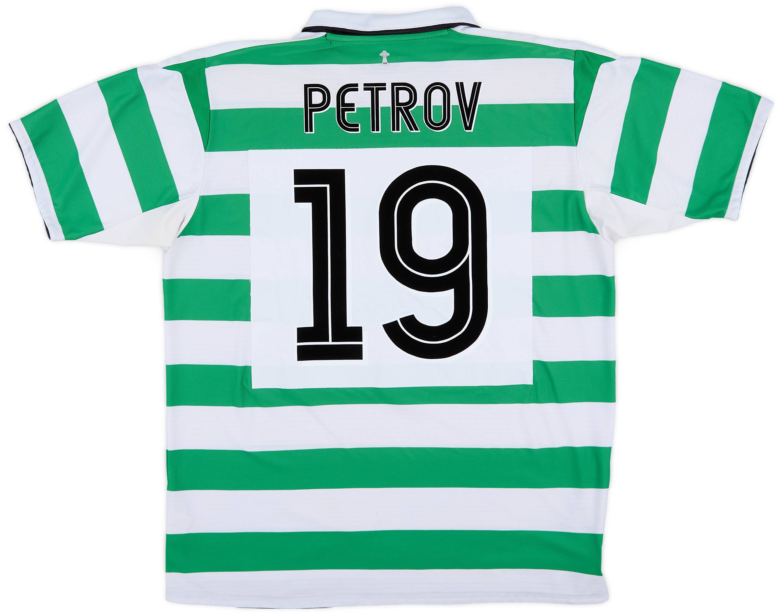 2004-05 Celtic Home Shirt Petrov #19 - 7/10 - (XL)