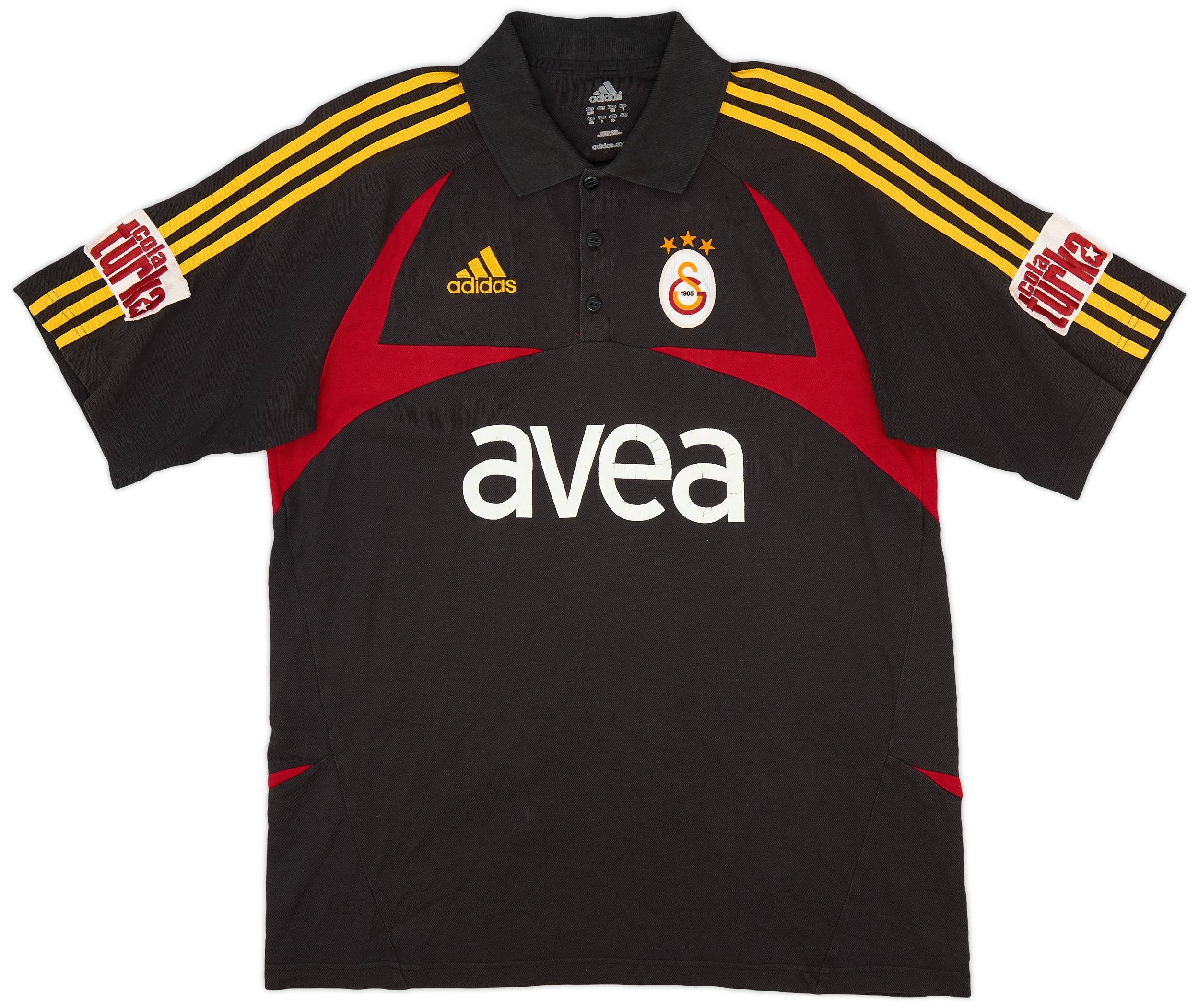 2007-08 Galatasaray adidas Polo Shirt - 6/10 - (L)