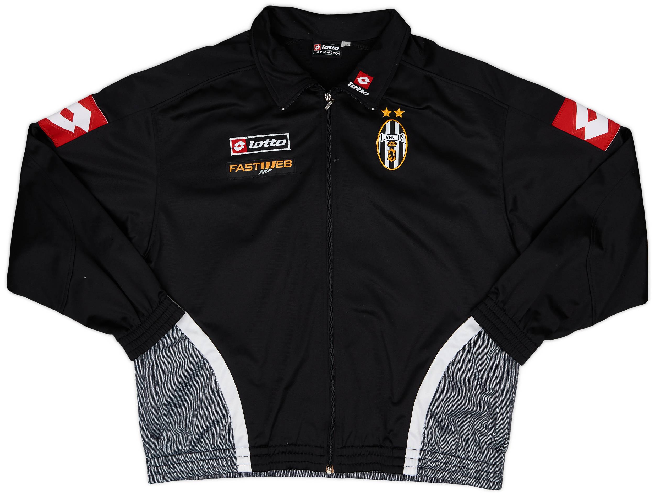 2002-03 Juventus Lotto Track Jacket - 8/10 - (XXL)