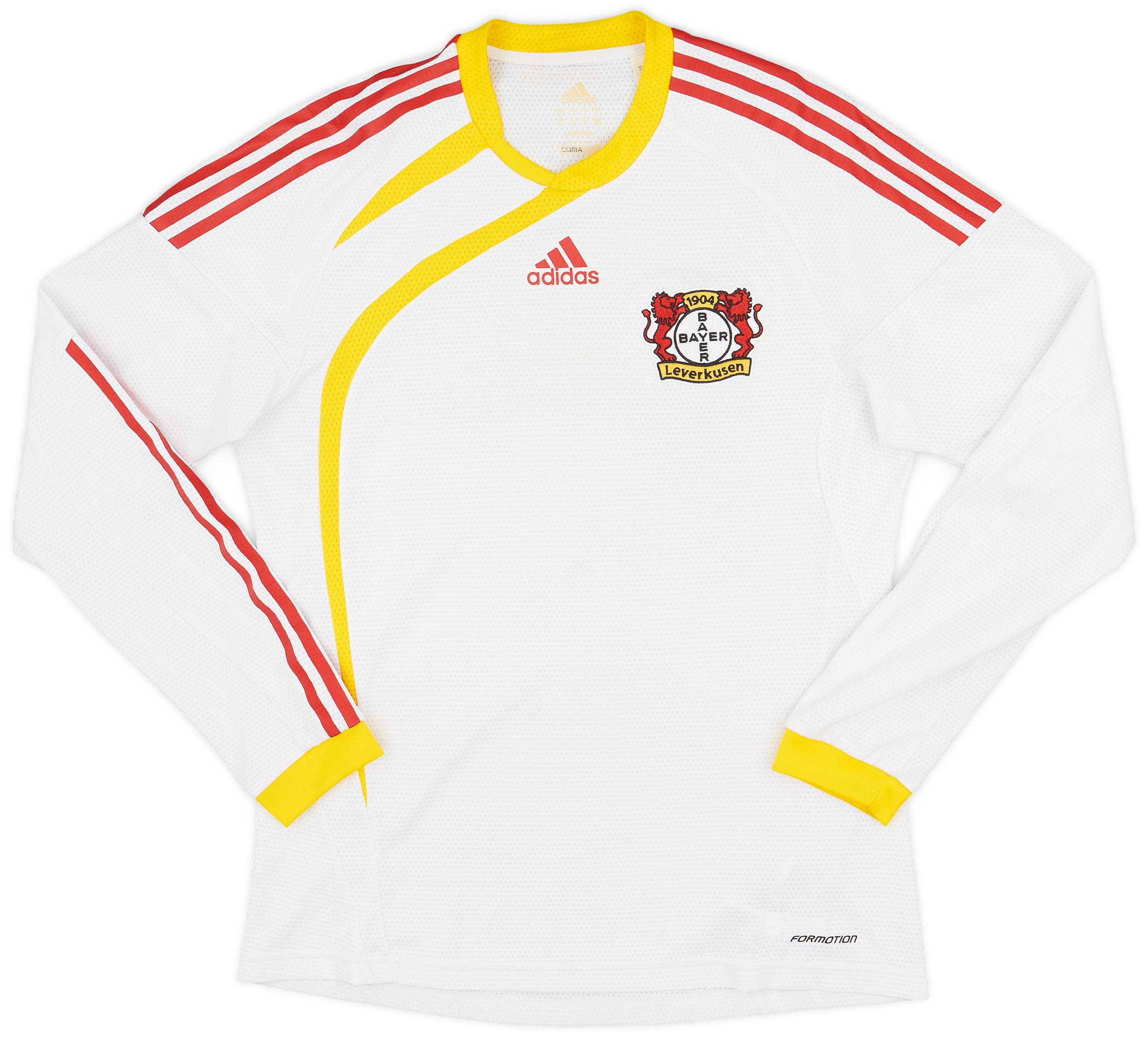 2009-10 Bayer Leverkusen Player Issue Away L/S Shirt - 5/10 - (M)