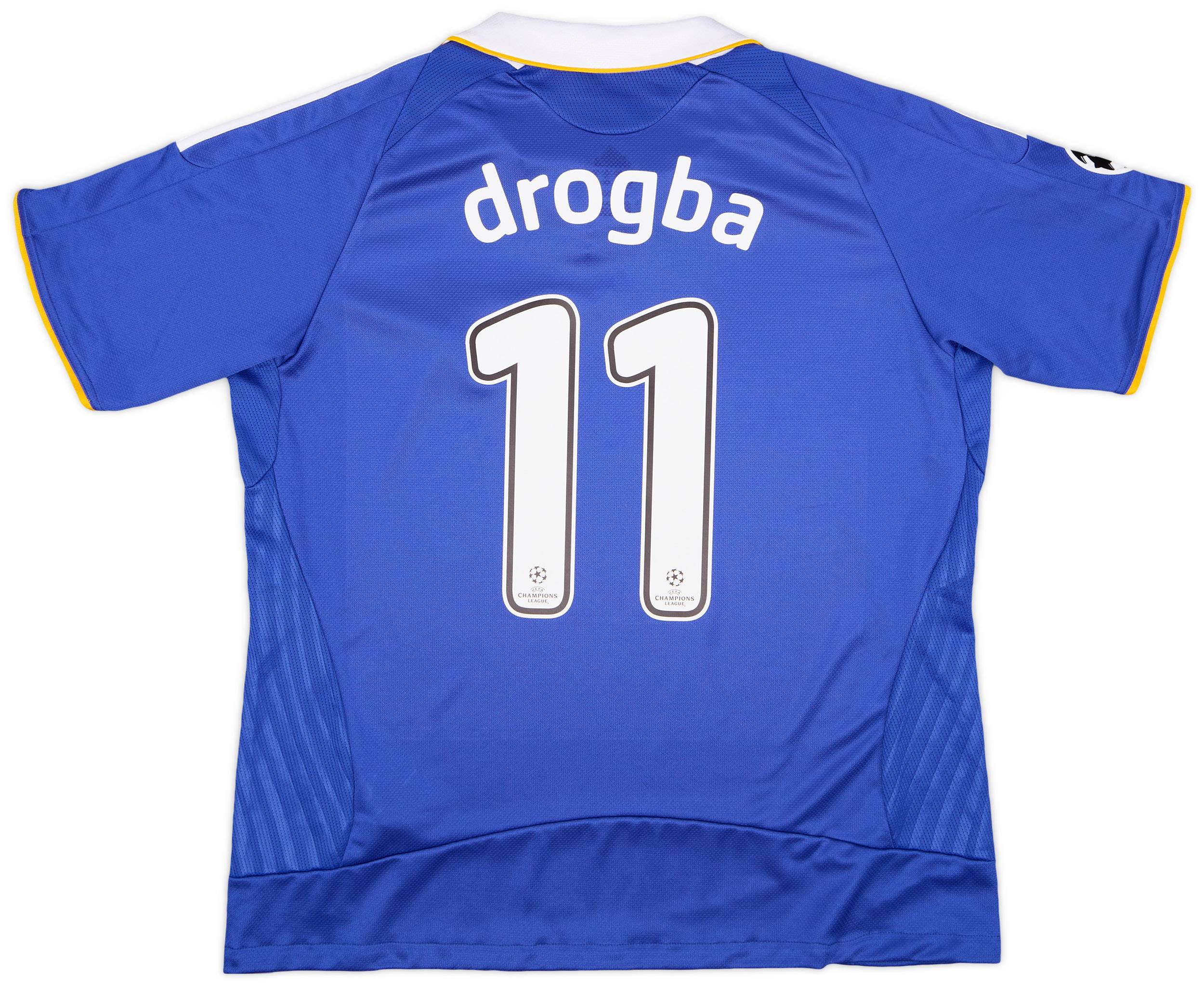 2008-09 Chelsea Home Shirt Drogba #11 - 9/10 - (Women's XL)
