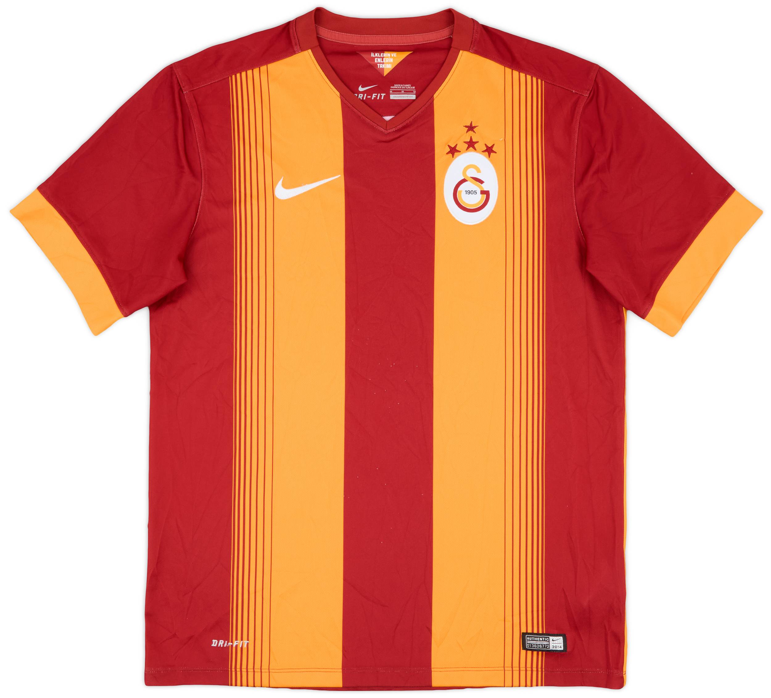 2014-15 Galatasaray Home Shirt - 8/10 - (M)