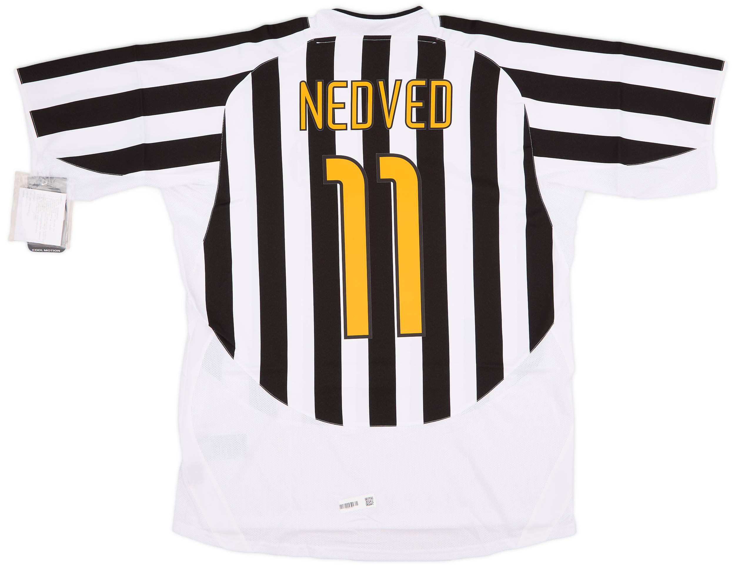 2003-04 Juventus Home Shirt Nedved #11 (XL)