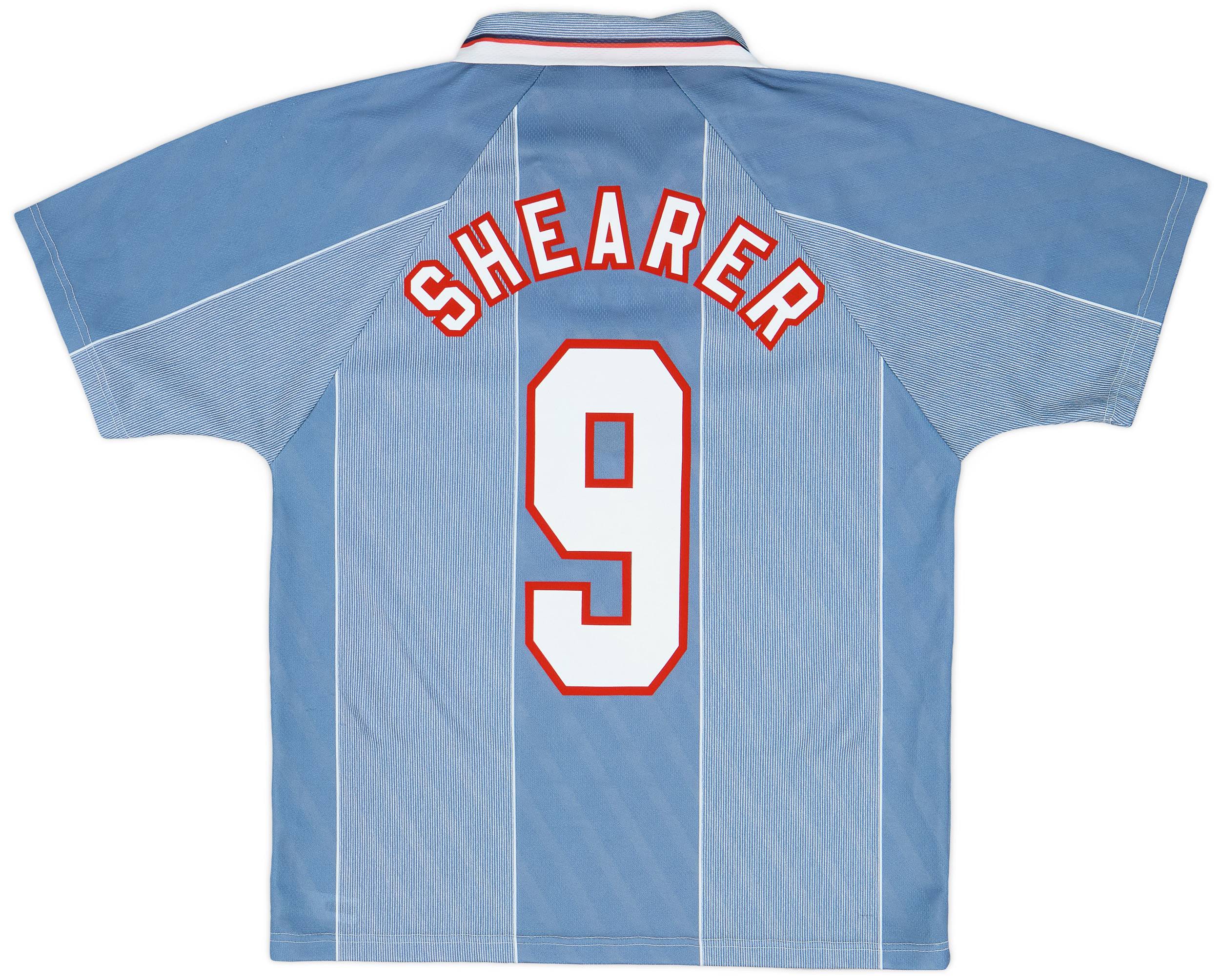 1996-97 England Away Shirt Shearer #9 - 9/10 - (M)