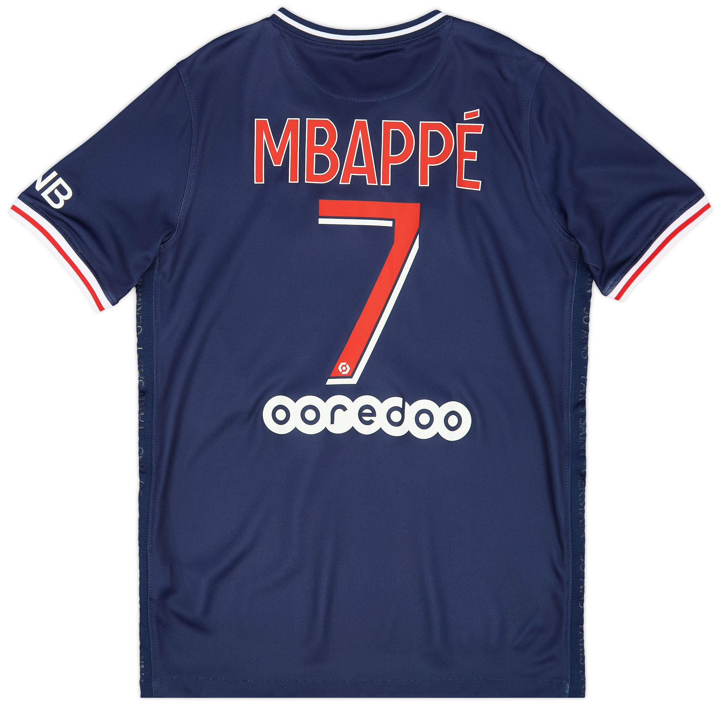 パリ・サンジェルマン Mbappé 7 シャツ Sサイズ 2022-23 Paris Saint-Germain Authentic Home Shirt Mbappe #7