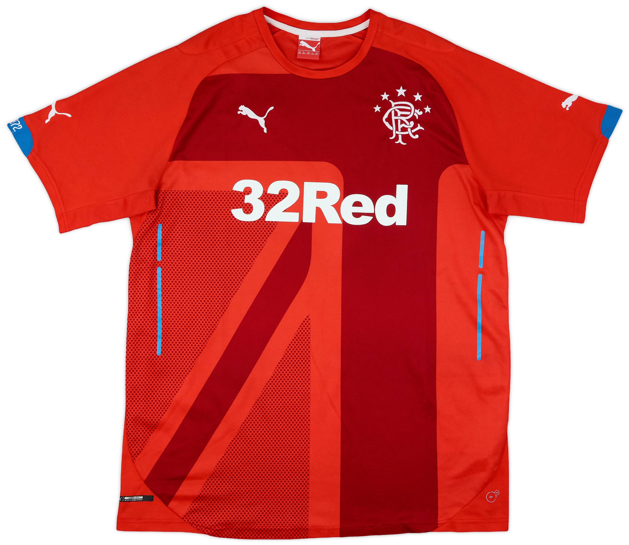 2014-15 Rangers Third Shirt - 6/10 - (XXL)
