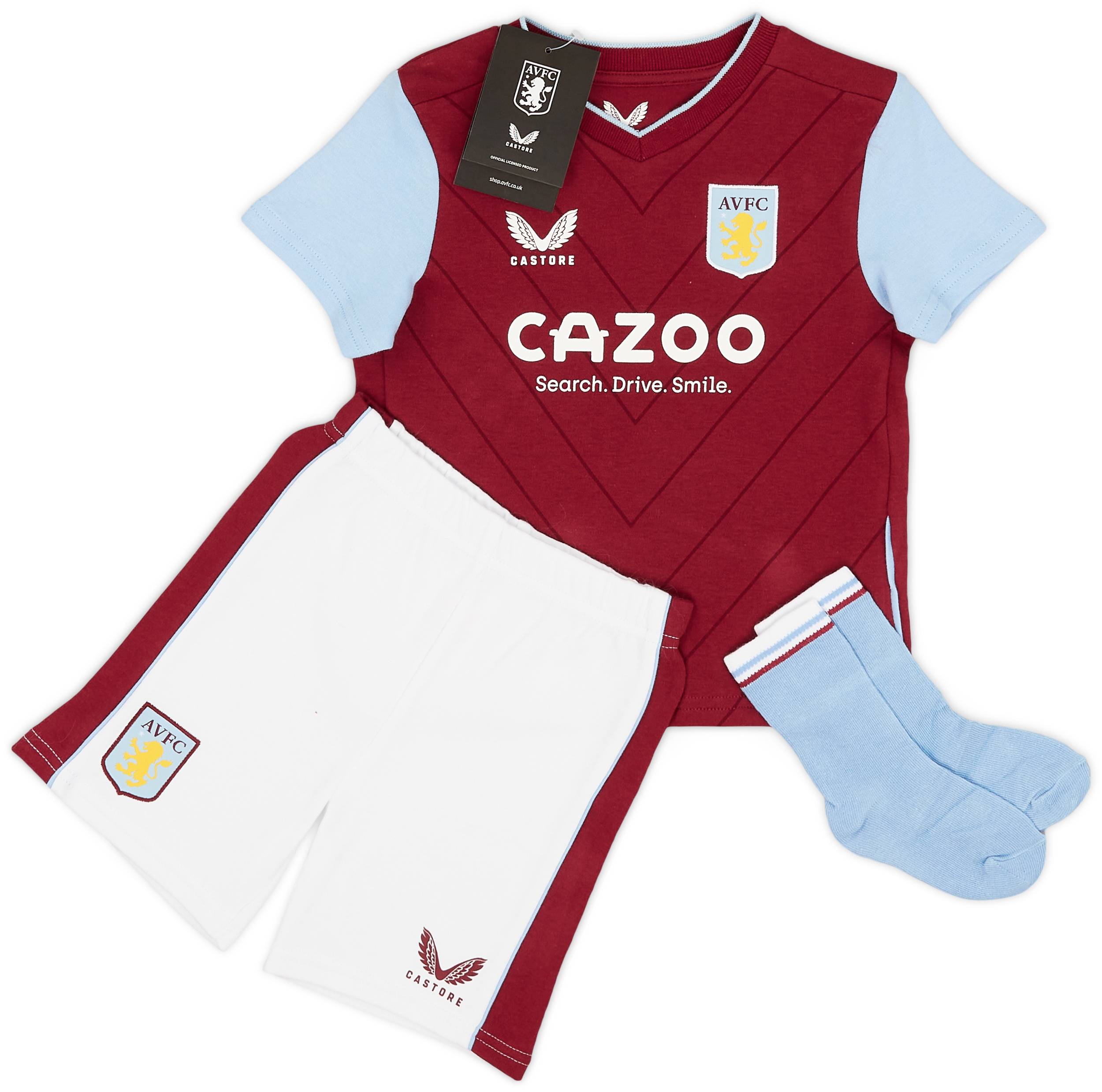2022-23 Aston Villa Home Full Kit (BABY)