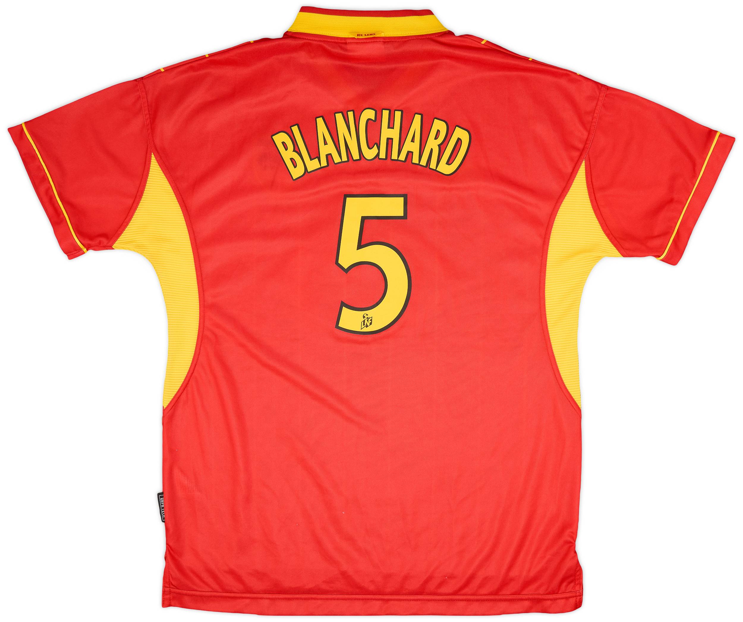 1999-00 Lens Home Shirt Blanchard #5 - 8/10 - (XL)