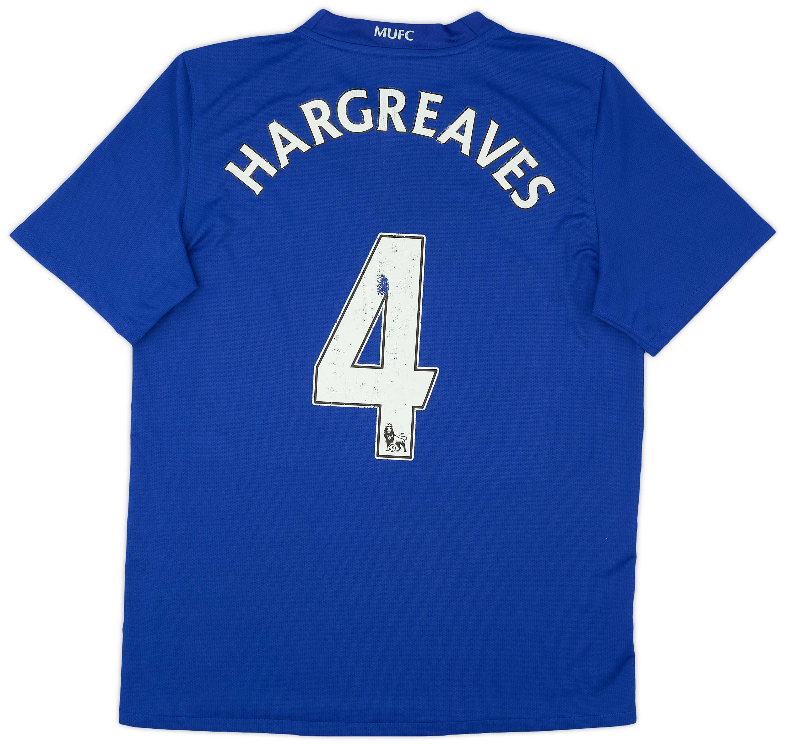 2008-09 Manchester United Third Shirt Hargreaves #4 - 5/10 - (M)