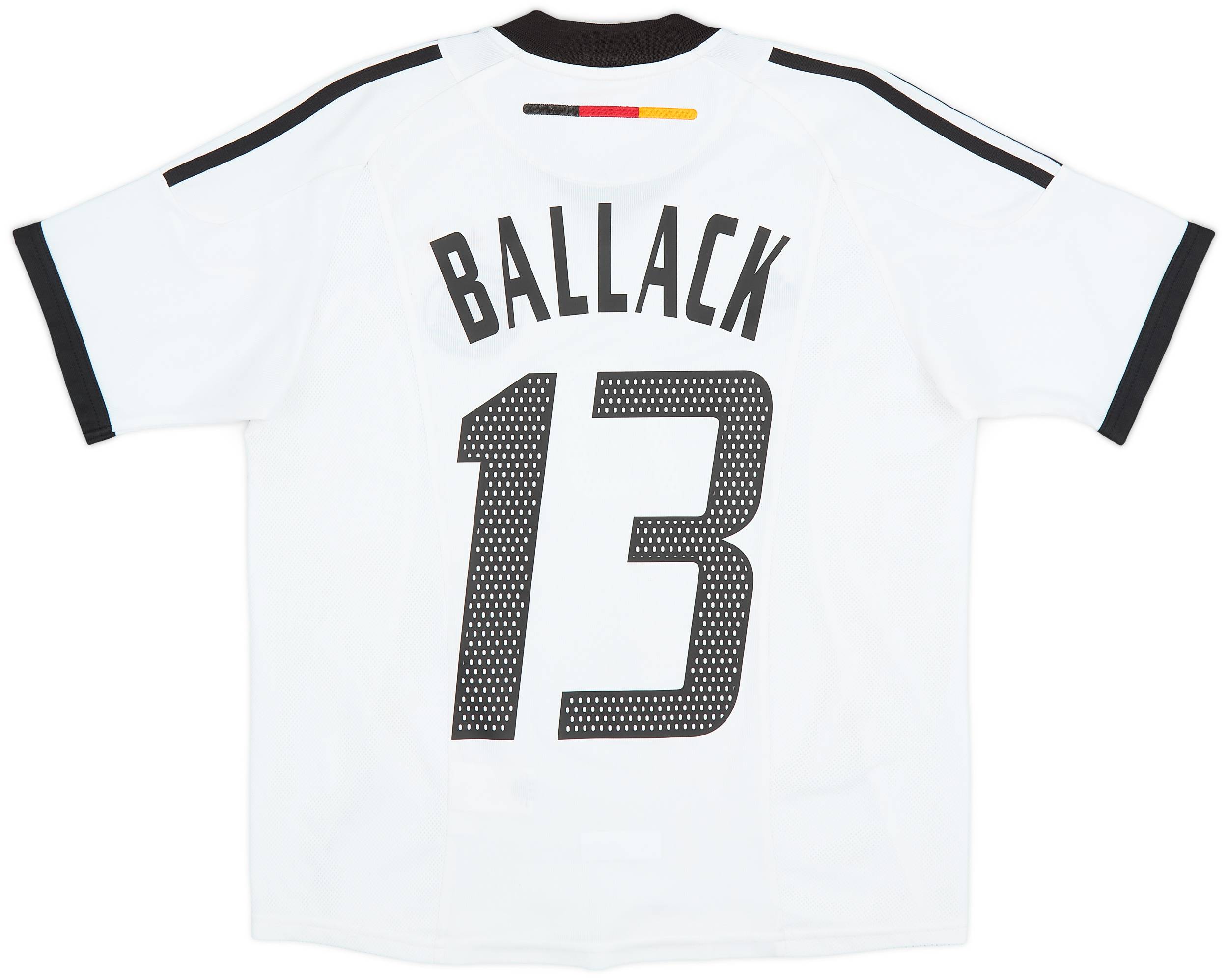 2002-04 Germany Home Shirt Ballack #13 - 6/10 - (XL.Boys)