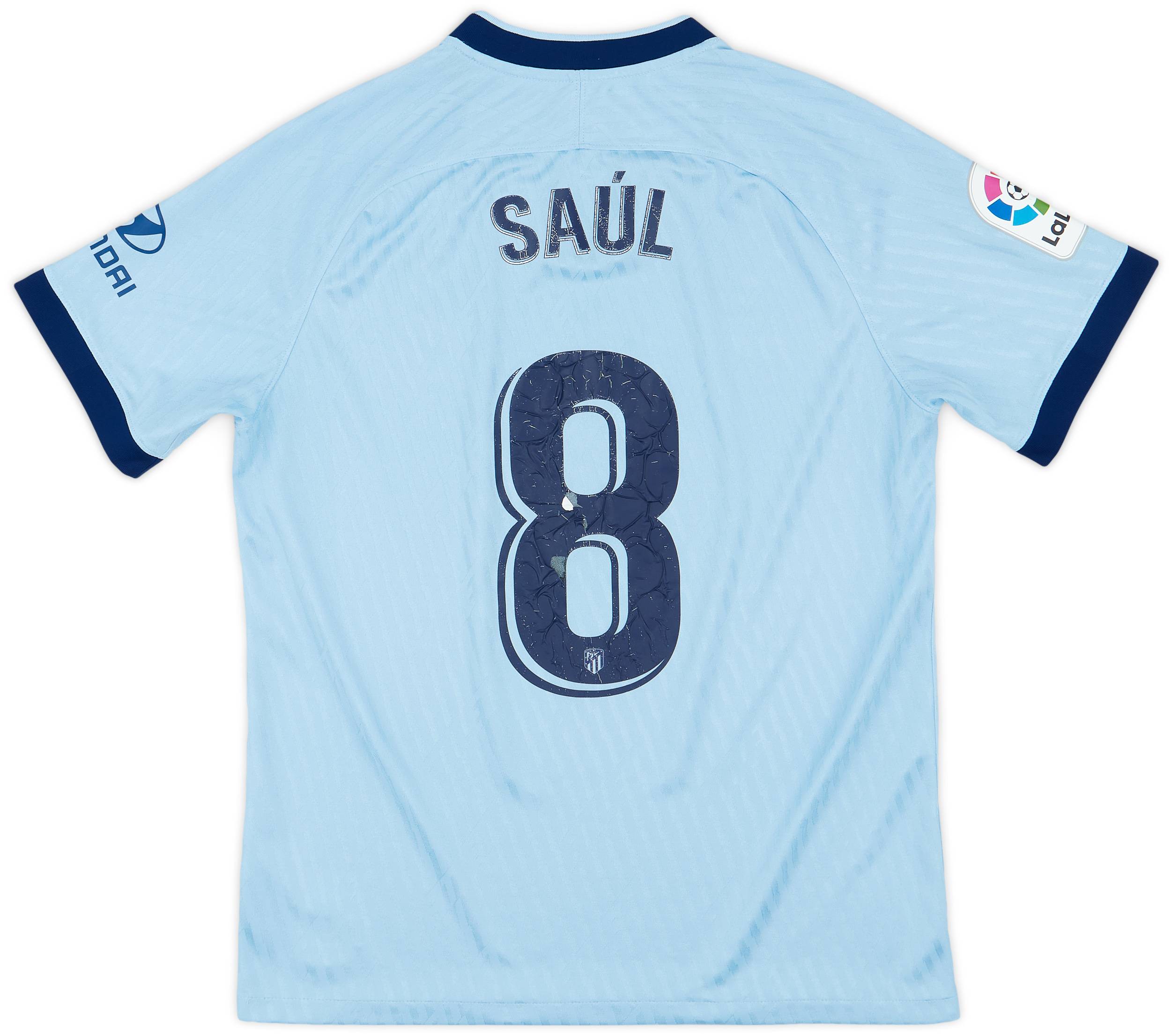 2019-20 Atletico Madrid Third Shirt Saul #8 - 5/10 - (L)