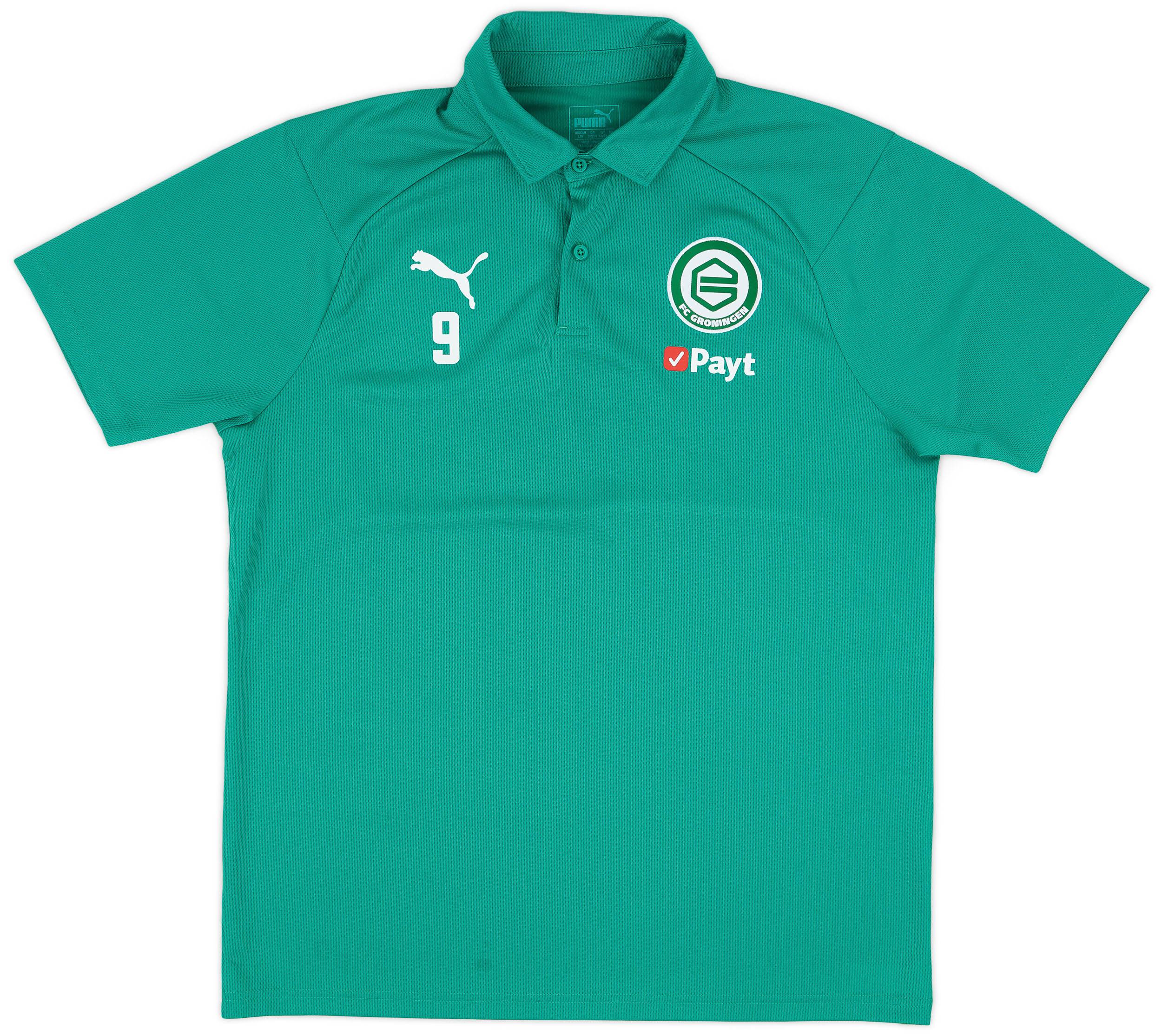 2018 19 Groningen Player Issue Puma Polo Shirt 9 8 10 L