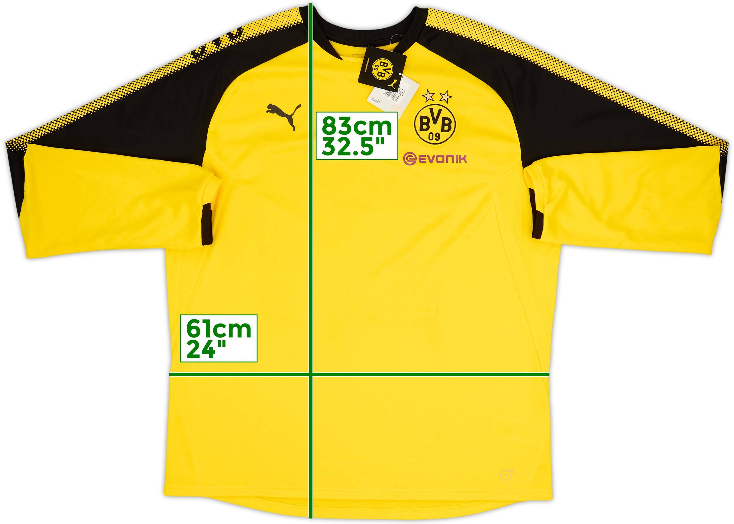 2017-18 Borussia Dortmund Puma Sweat Top (XXL)