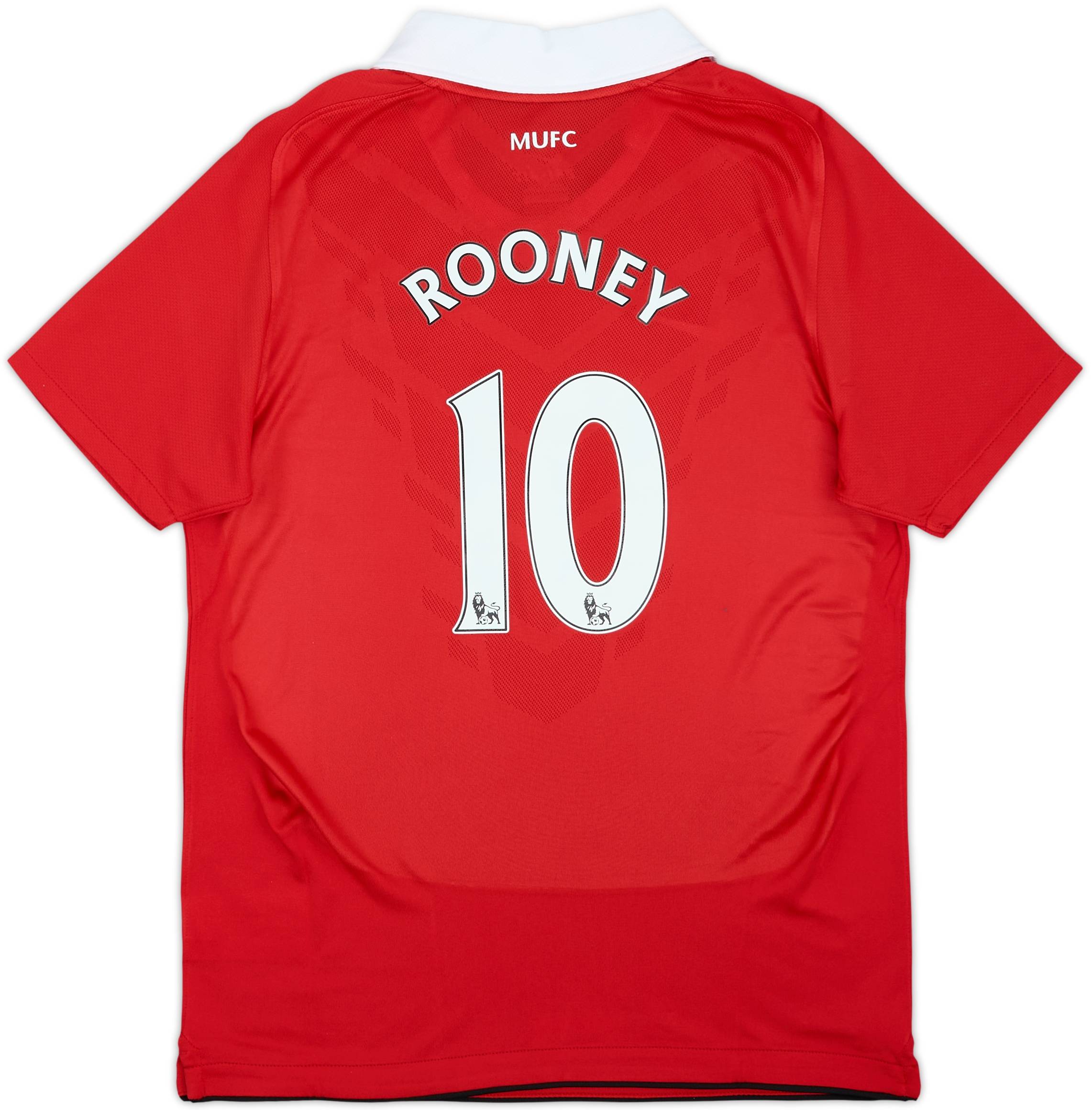 2010-11 Manchester United Home Shirt Rooney #10 (L.Boys)