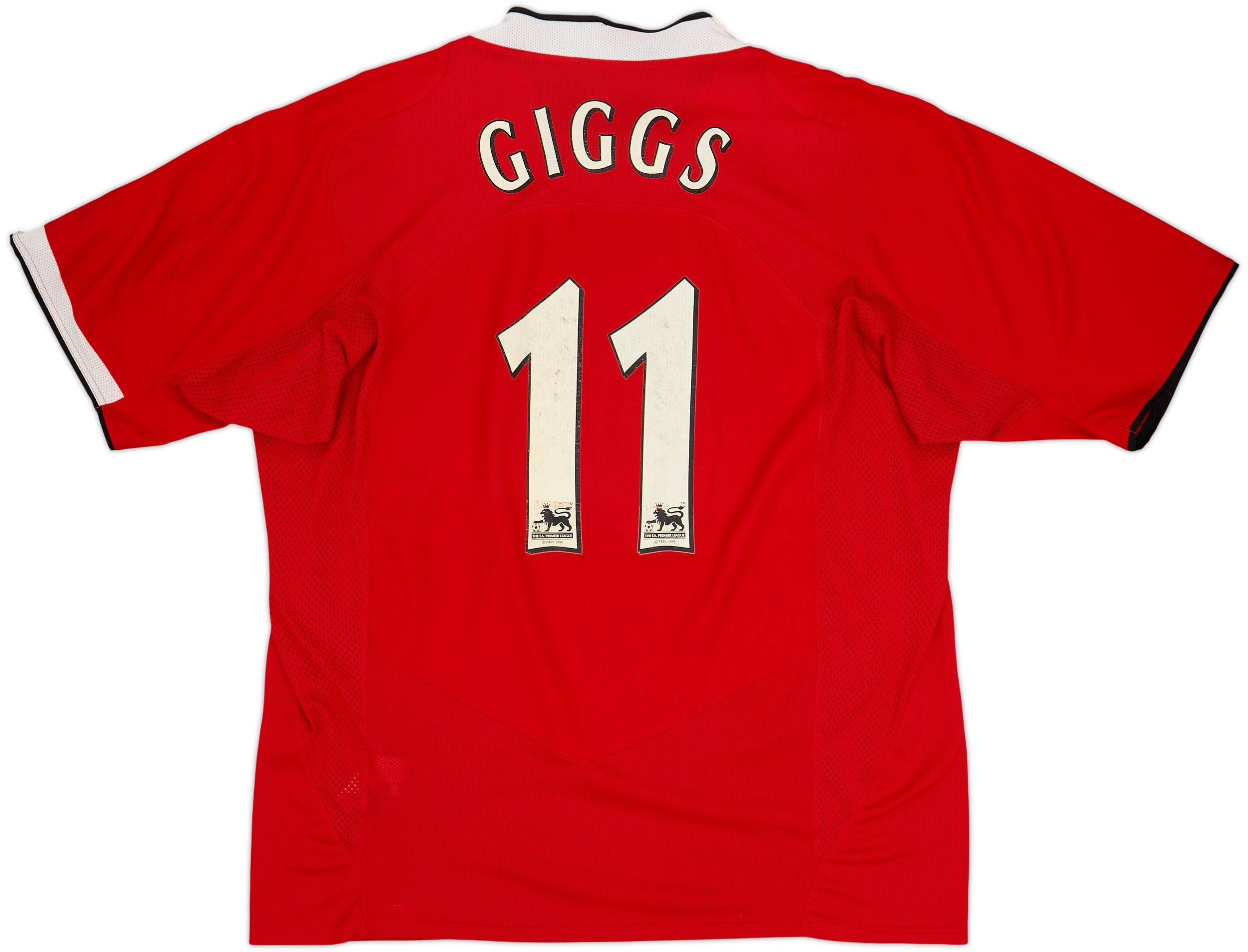 2004-06 Manchester United Home Shirt Giggs #11 - 6/10 - (XL)