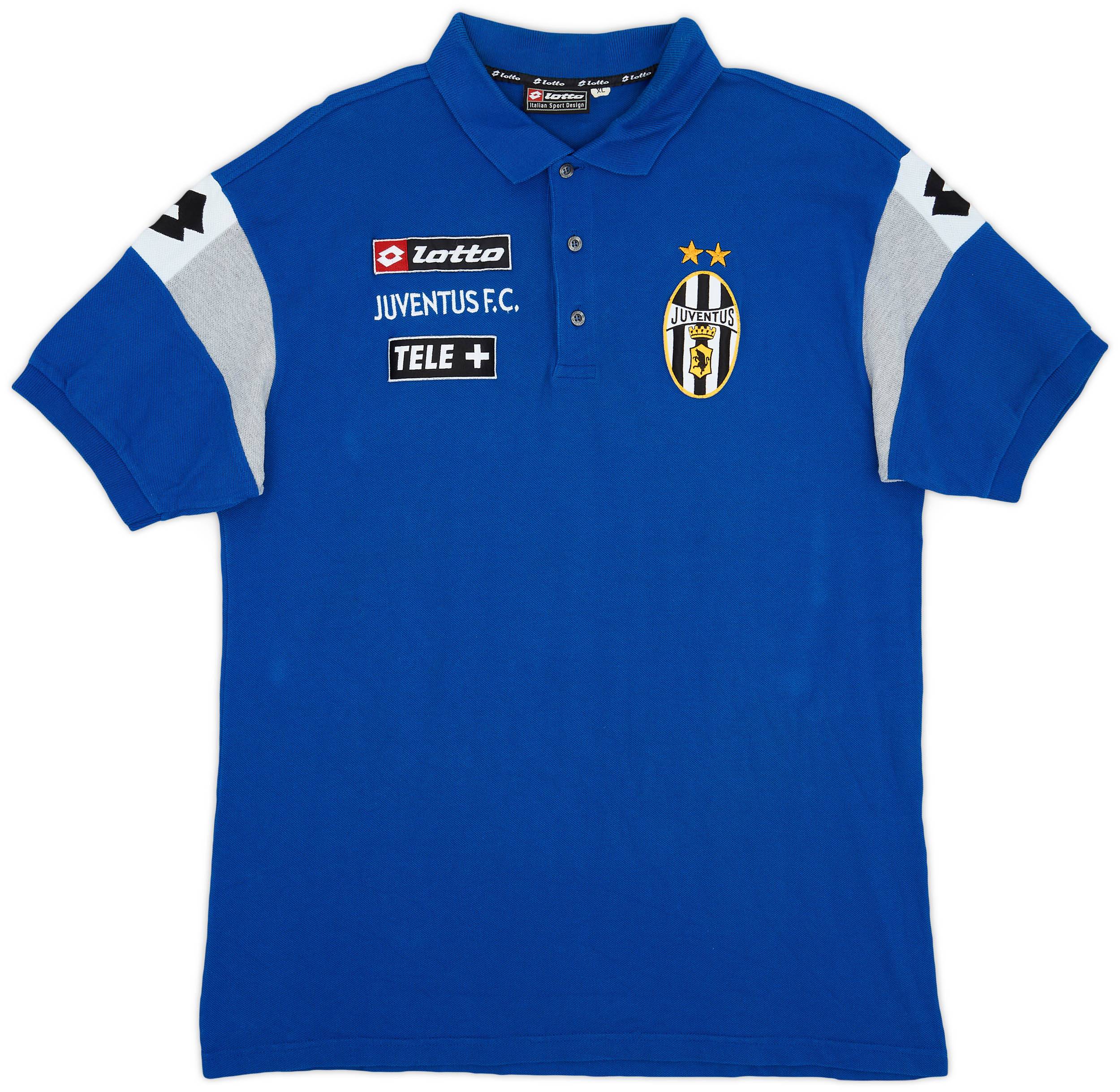2000-01 Juventus Lotto Polo Shirt - 9/10 - (XL)