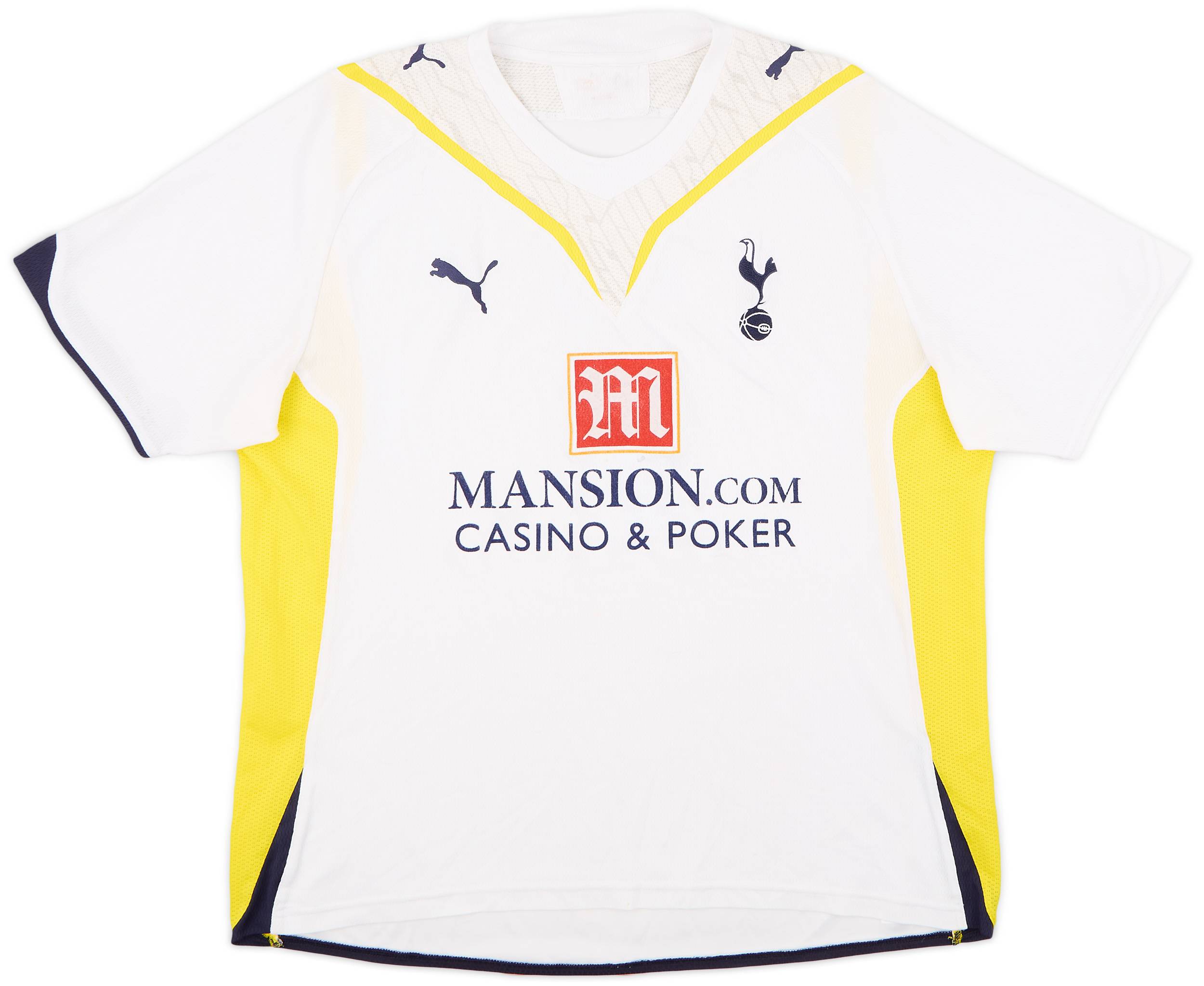 2009-10 Tottenham Home Shirt #7 - 4/10 - (XL)
