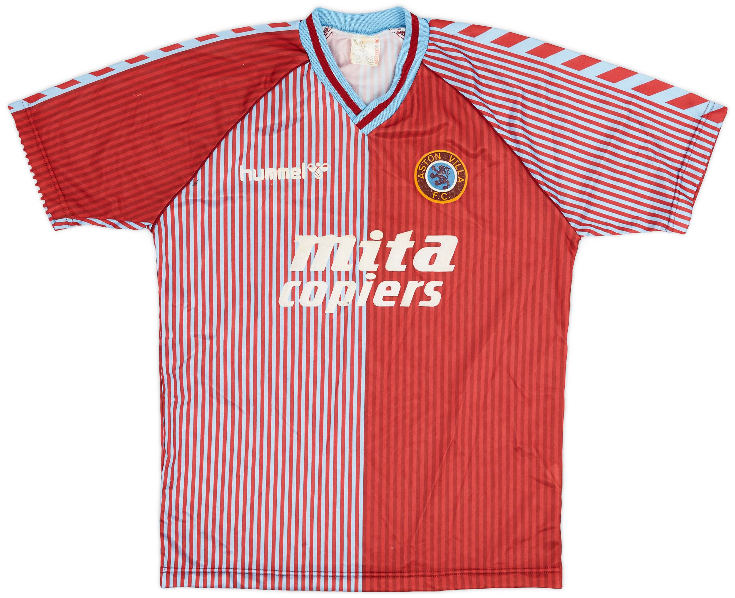 1987-89 Aston Villa Home Shirt - 8/10 - (M)
