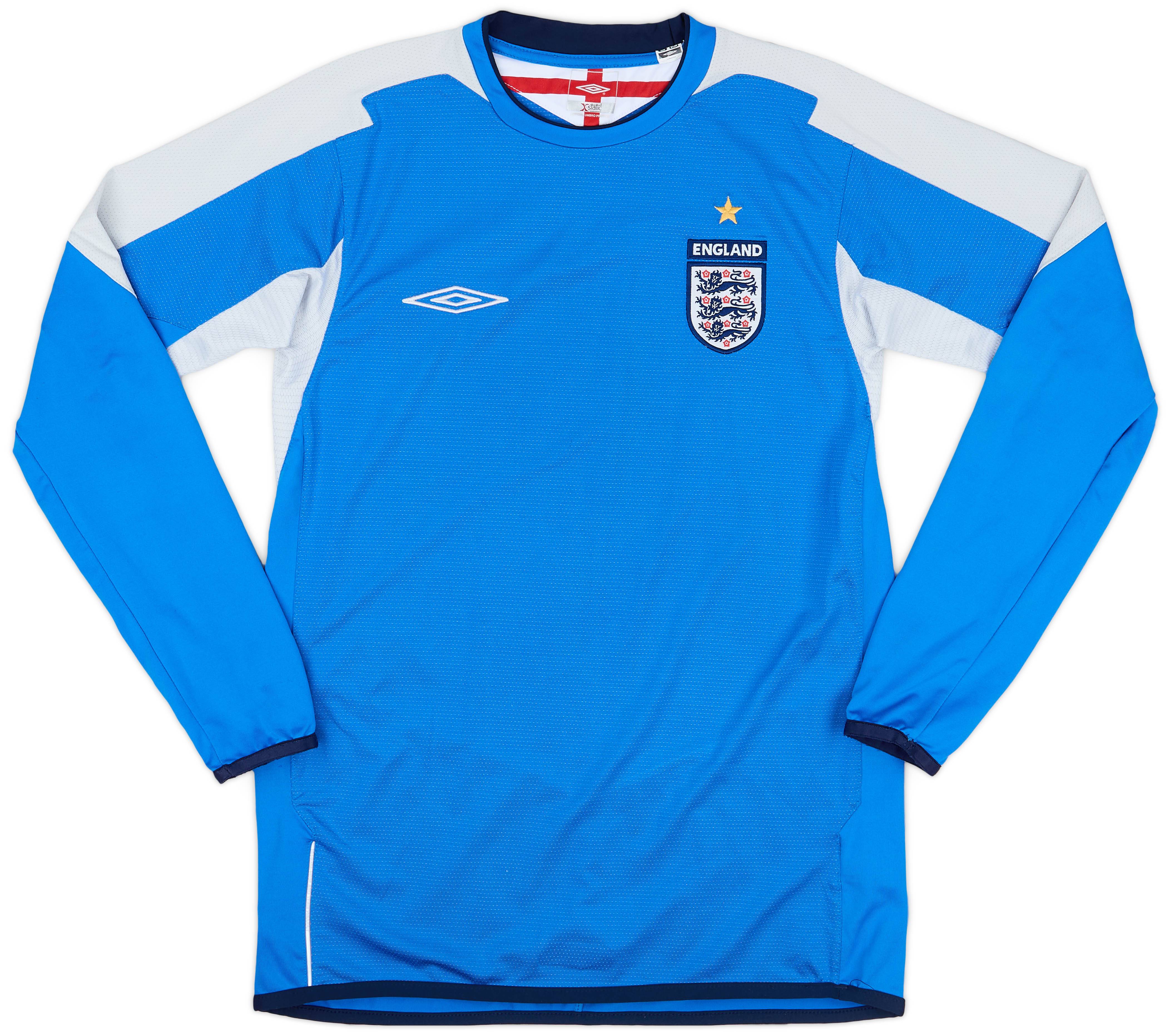 2004-06 England GK Shirt - 8/10 - (S)