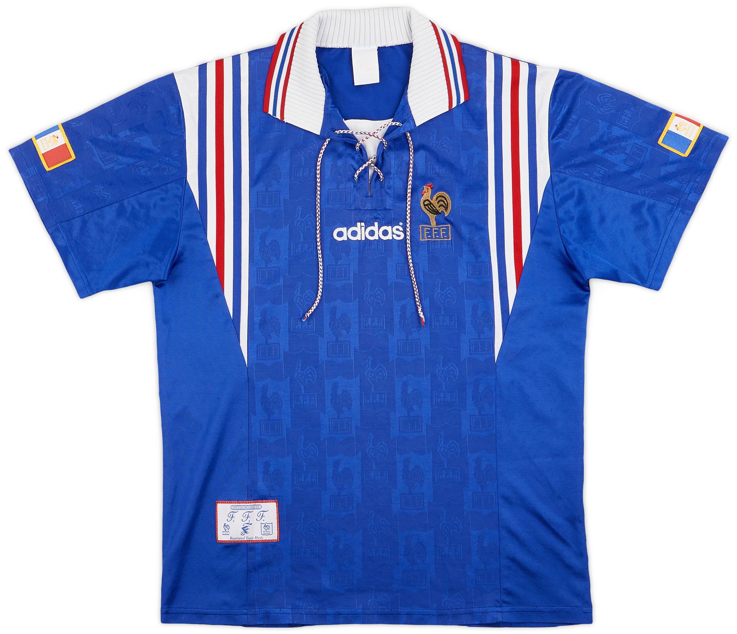 1996-98 France Home Shirt - 8/10 - (M)