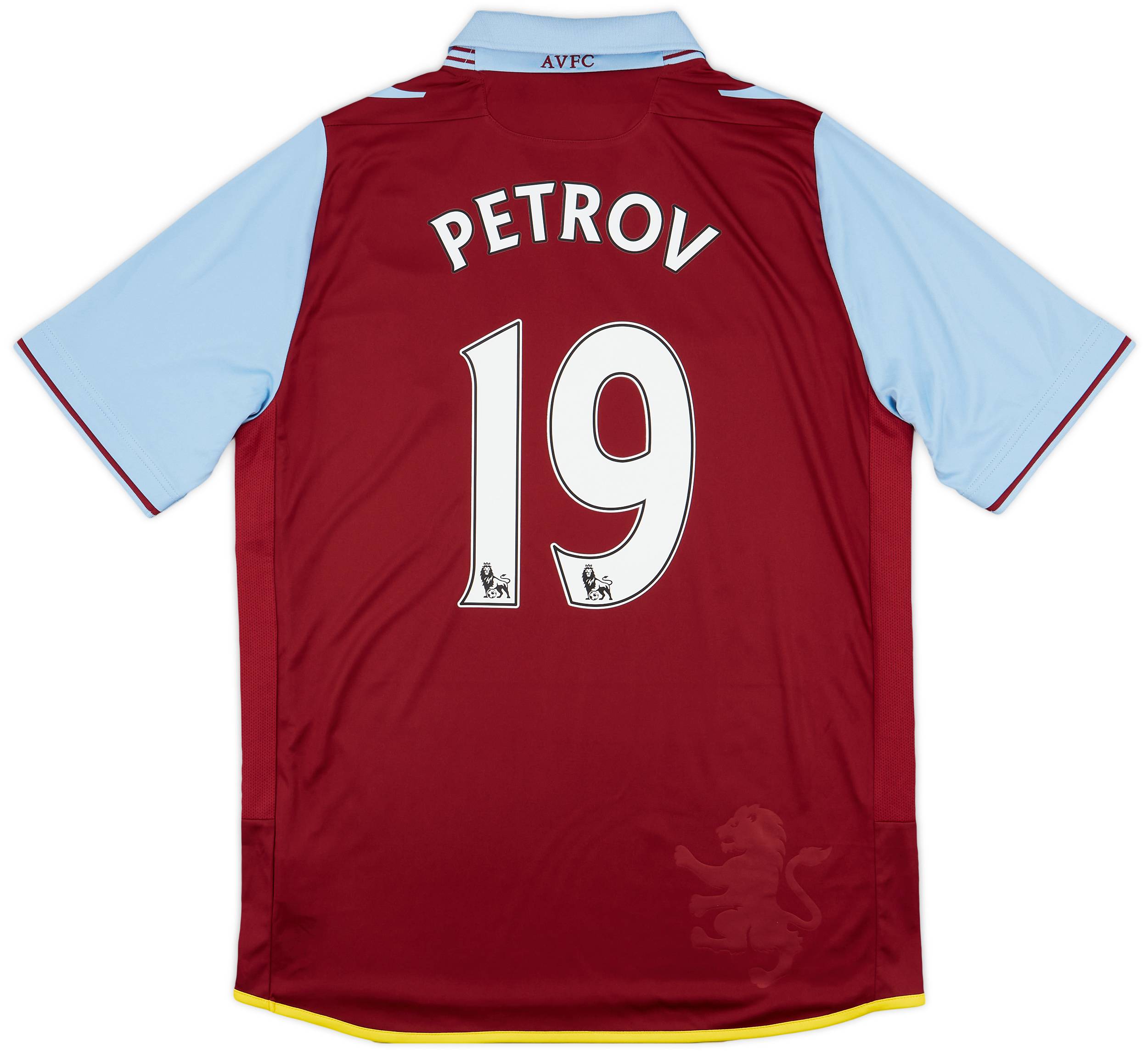 2012-13 Aston Villa Home Shirt Petrov #19 - 8/10 - (M)