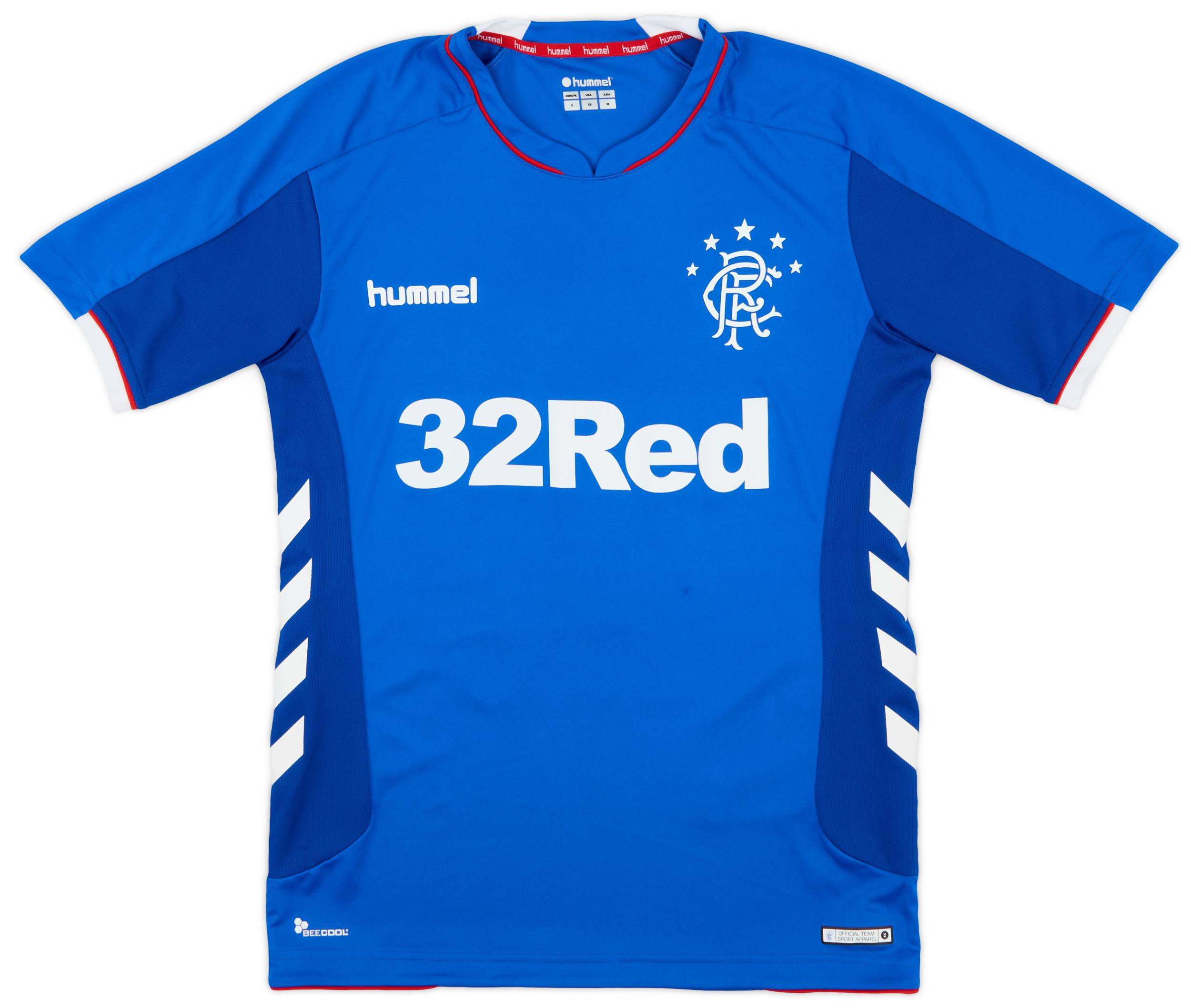 2018-19 Rangers Home Shirt - 8/10 - (S)