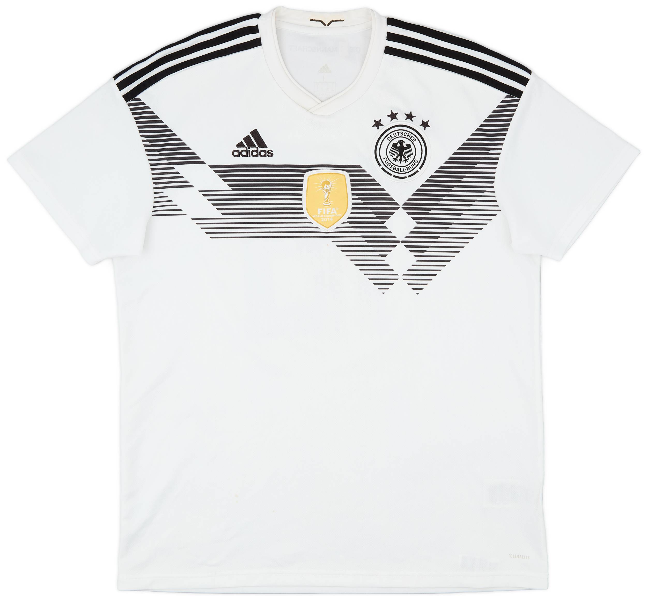 2018-19 Germany Home Shirt #18 - 7/10 - (L)