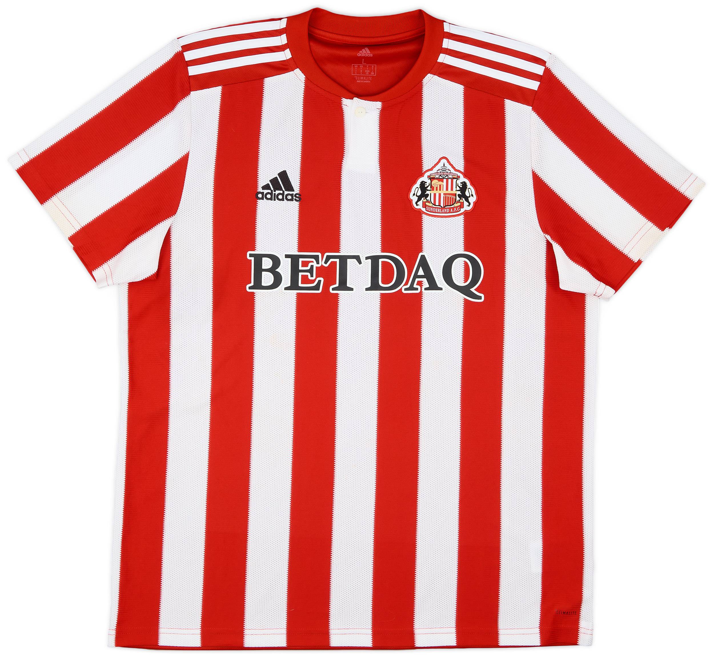2018-19 Sunderland Home Shirt - 8/10 - (L)