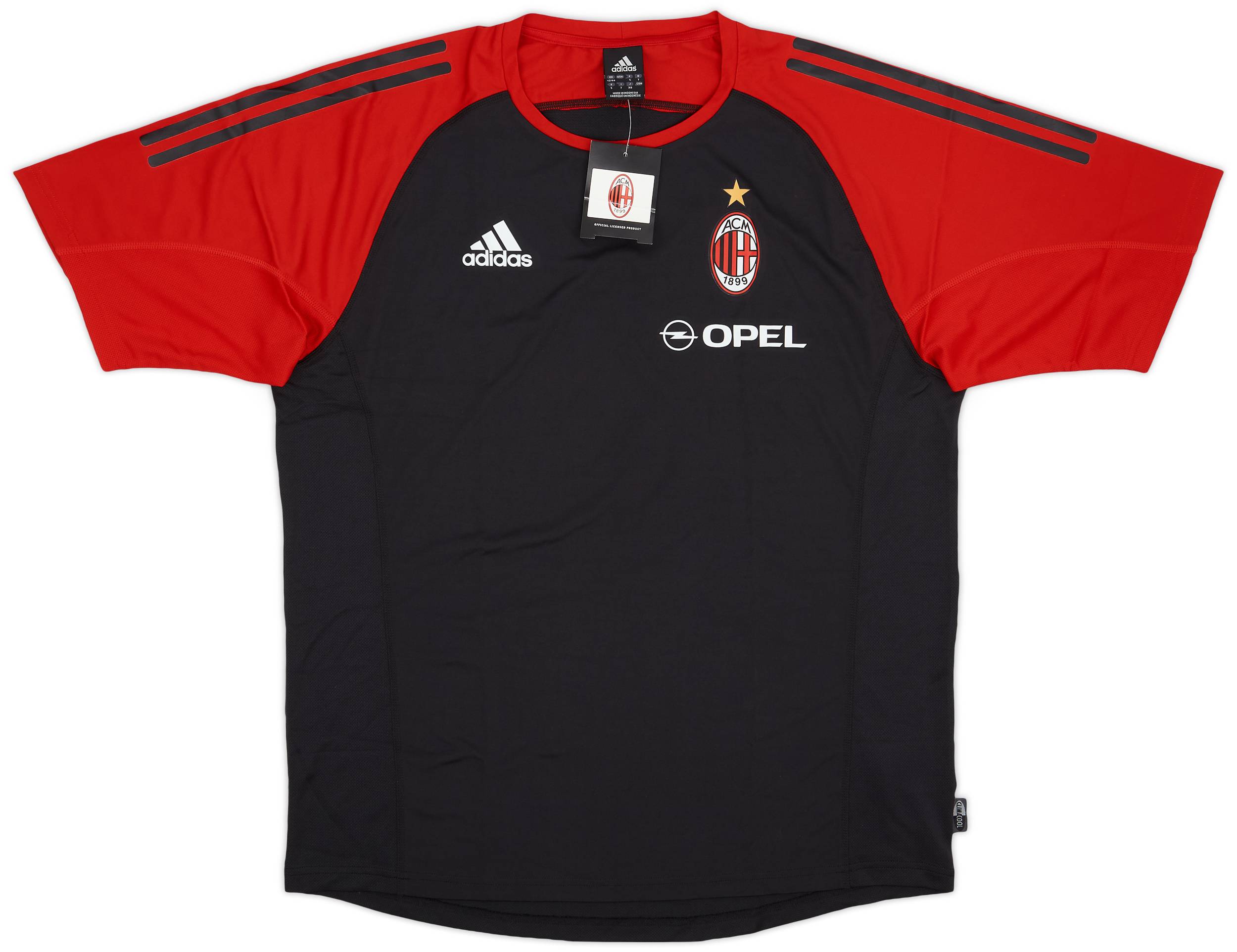 2002-03 AC Milan adidas Training Shirt (L)