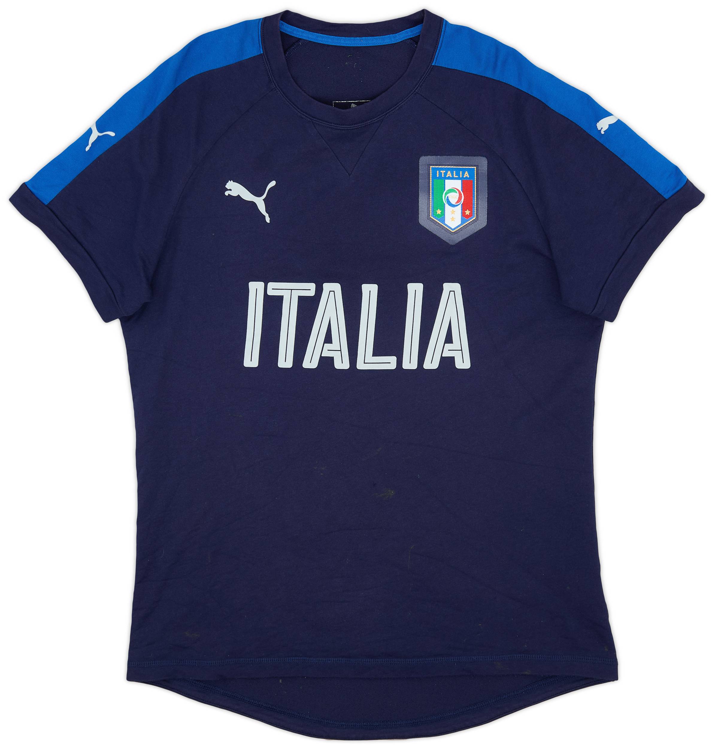 2014-16 Italy Puma Cotton Tee - 6/10 - (L)