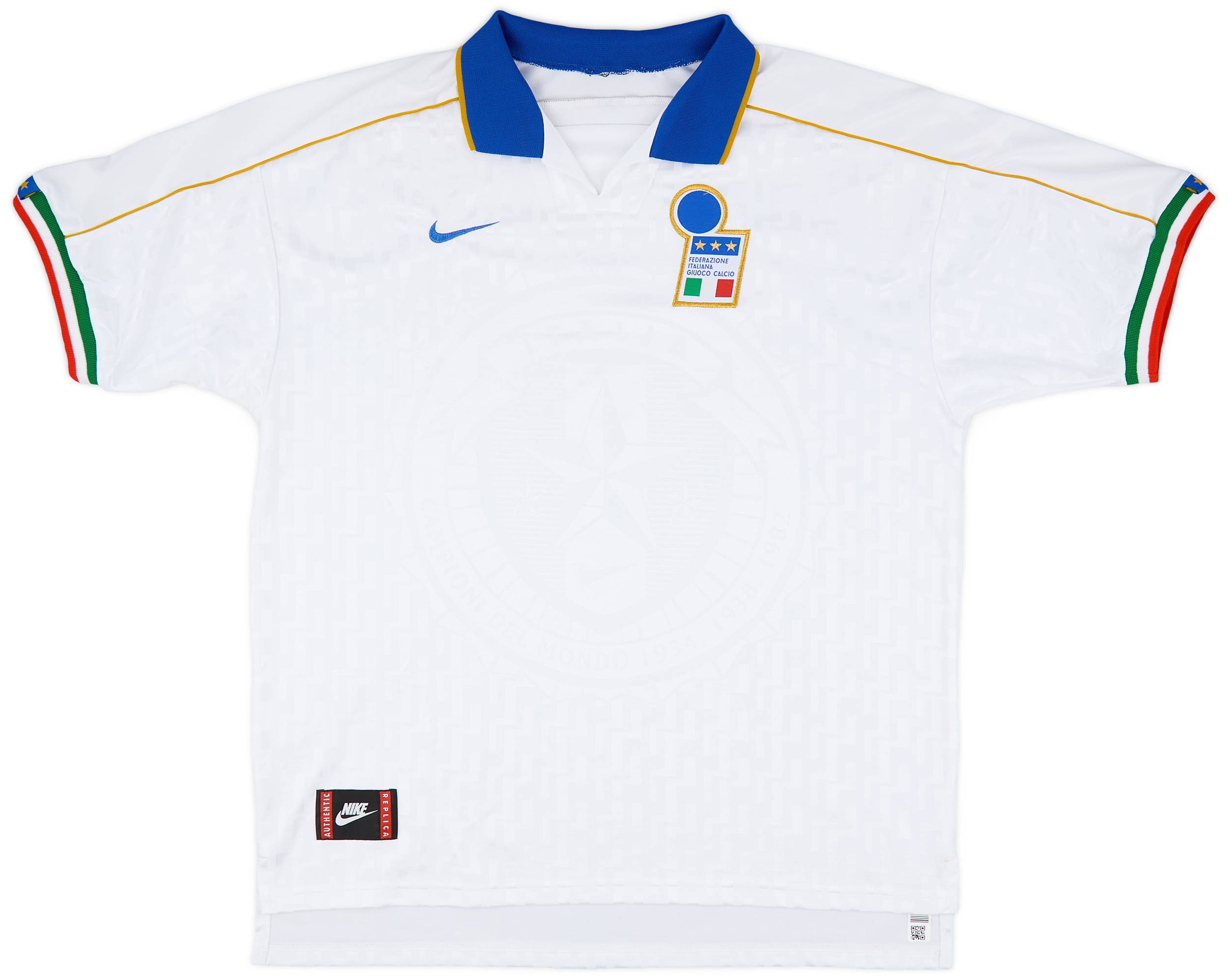 1994-96 Italy Away Shirt - 8/10 - (L)