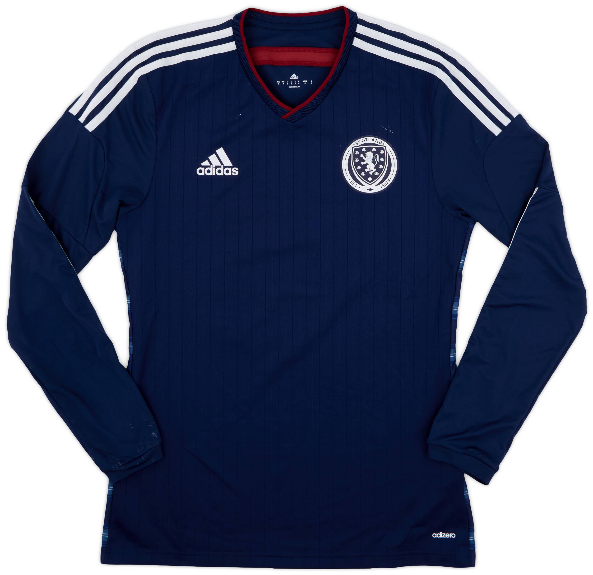 2014-15 Scotland Player Issue Home L/S - 7/10 - (M)
