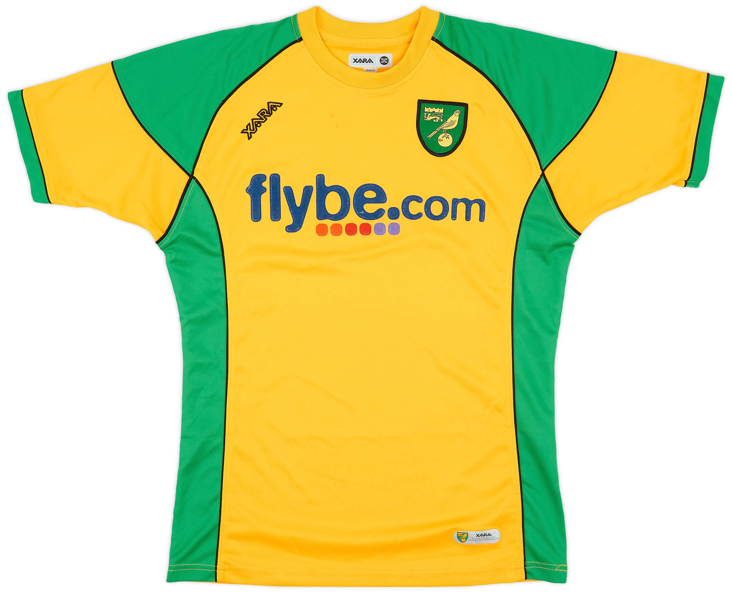 2006-08 Norwich Home Shirt - 6/10 - (S)