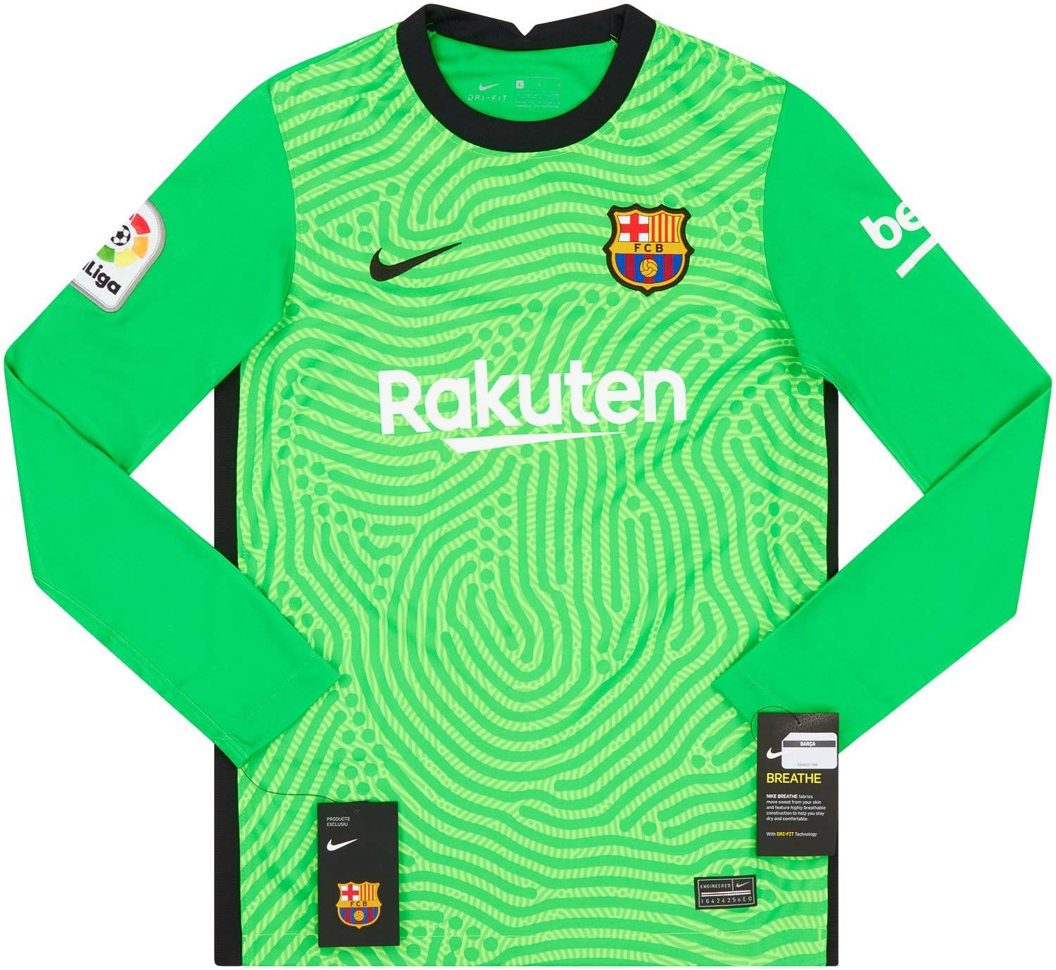 Barcelona goalkeeper kit 2020 best sale