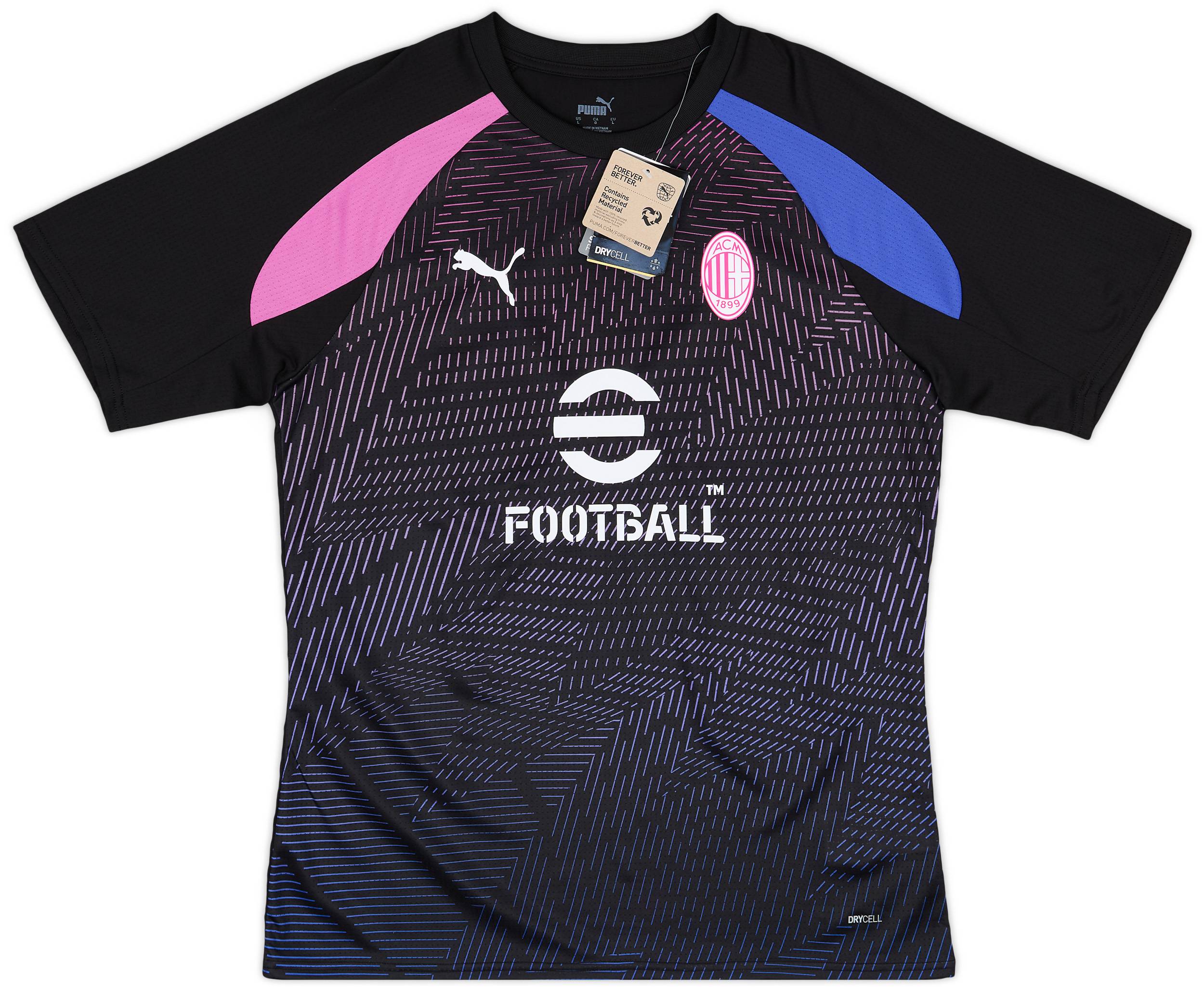 2023-24 AC Milan Puma Pre-Match Shirt