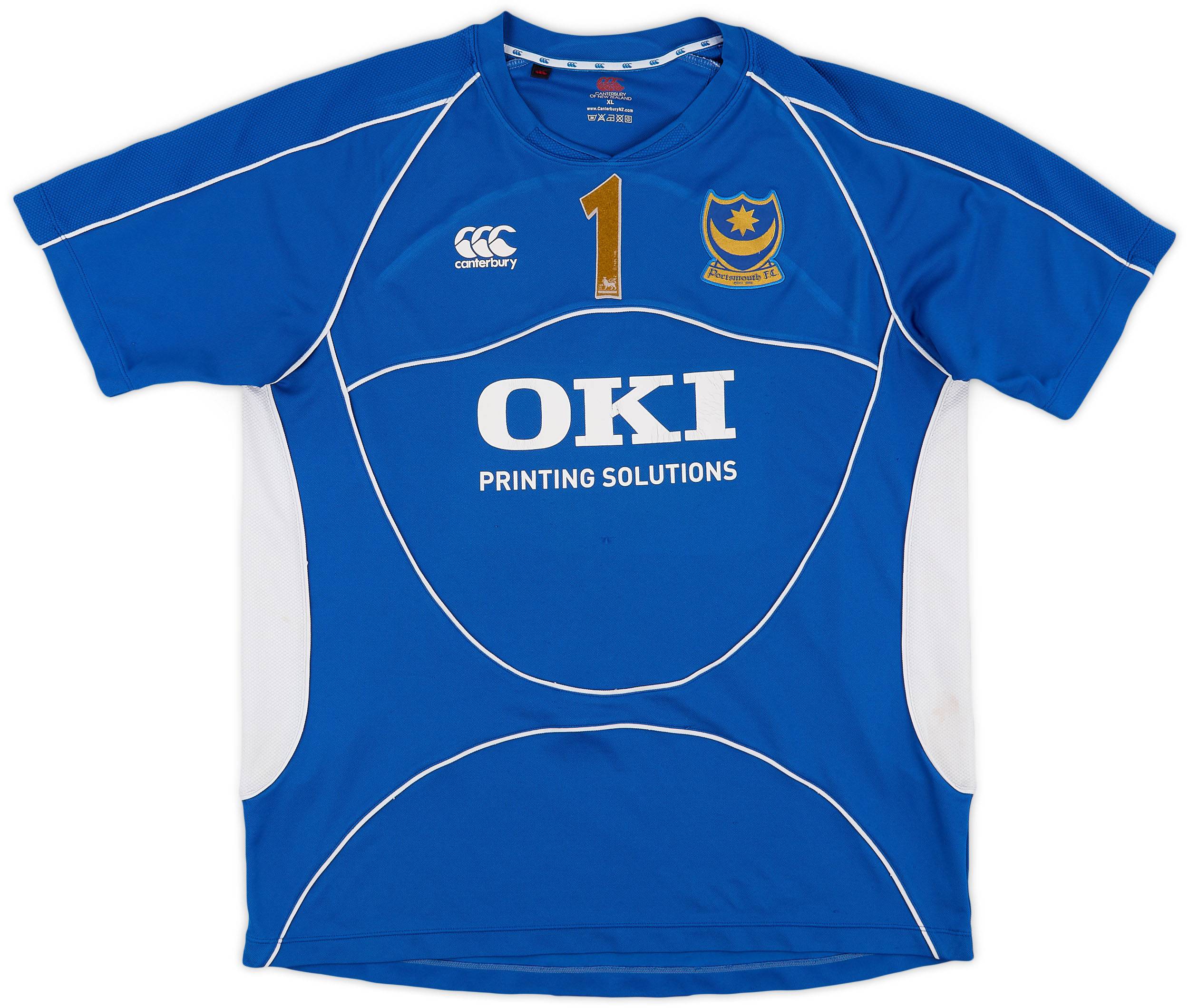 2009-10 Portsmouth Player Issue Canterbury Training Shirt #1 (David James) - 7/10 - (XL)