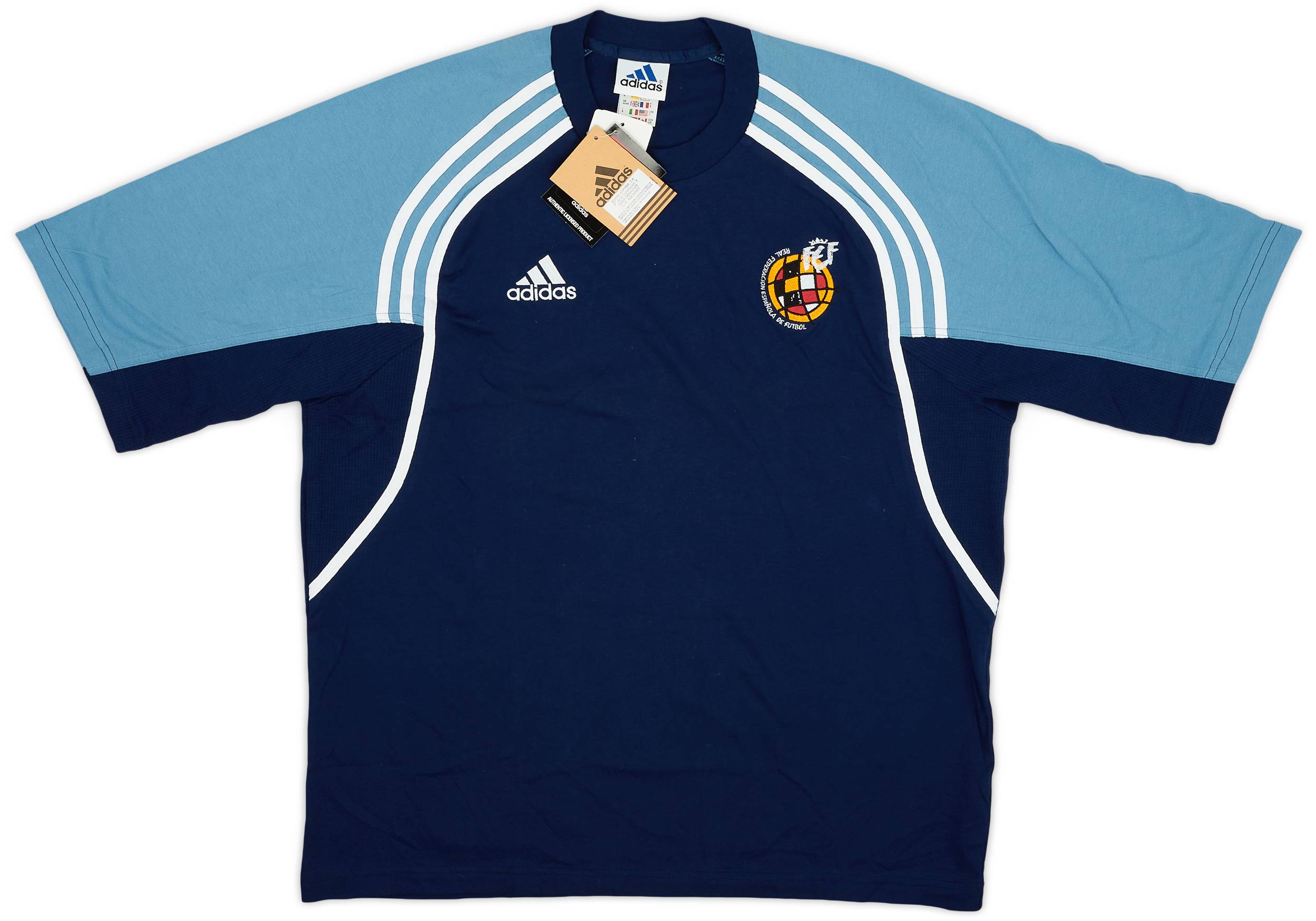2000-01 Spain adidas Training Tee (L/XL)