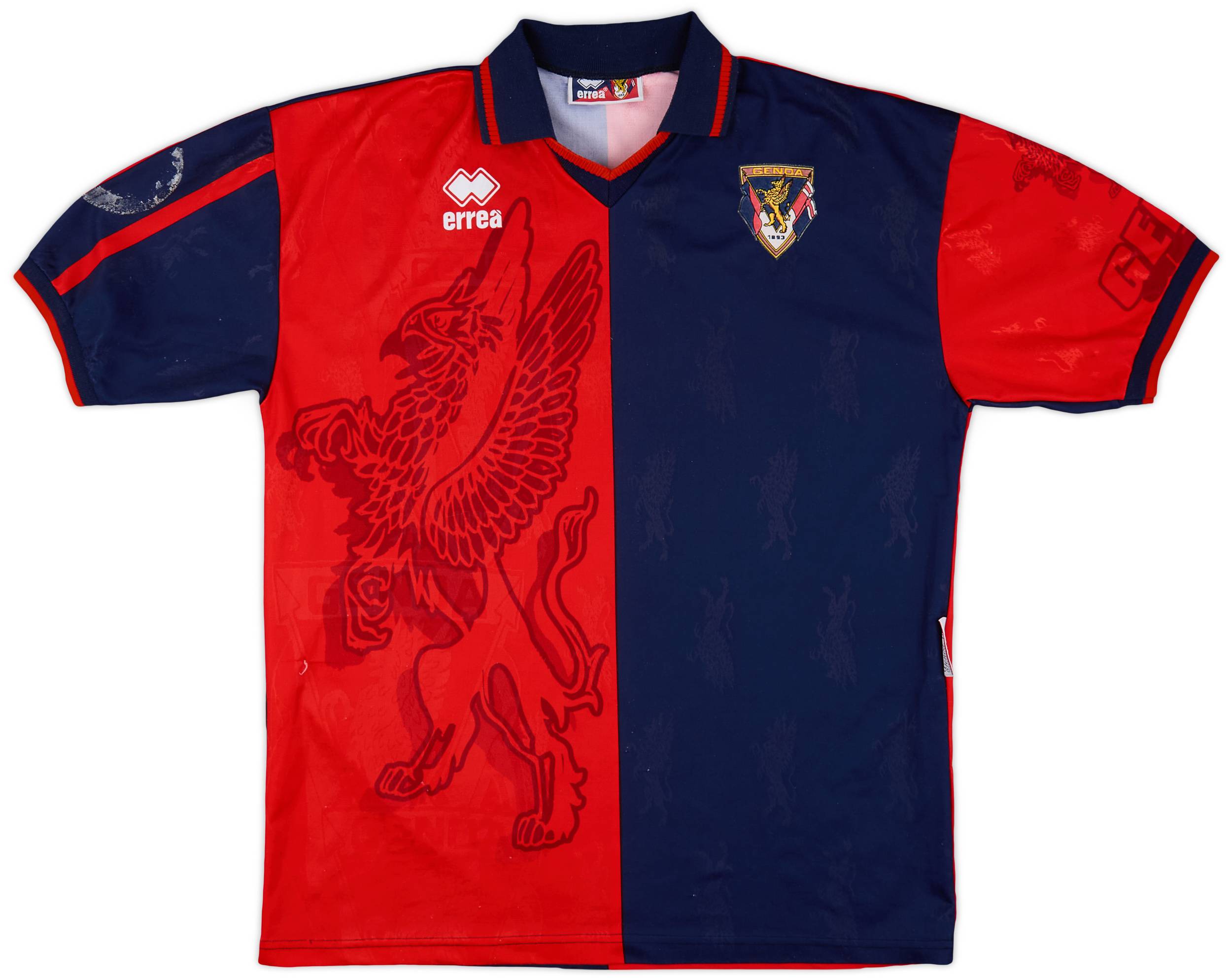 1997-98 Genoa Home Shirt #7 - 5/10 - (XL)