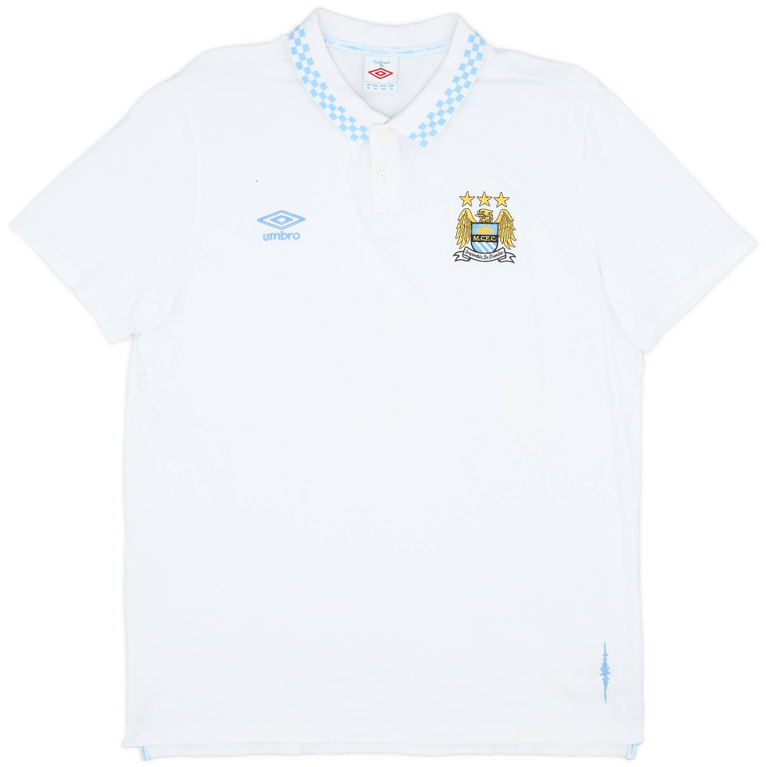 2011-12 Manchester City Umbro Polo Shirt - 9/10 - (XL)