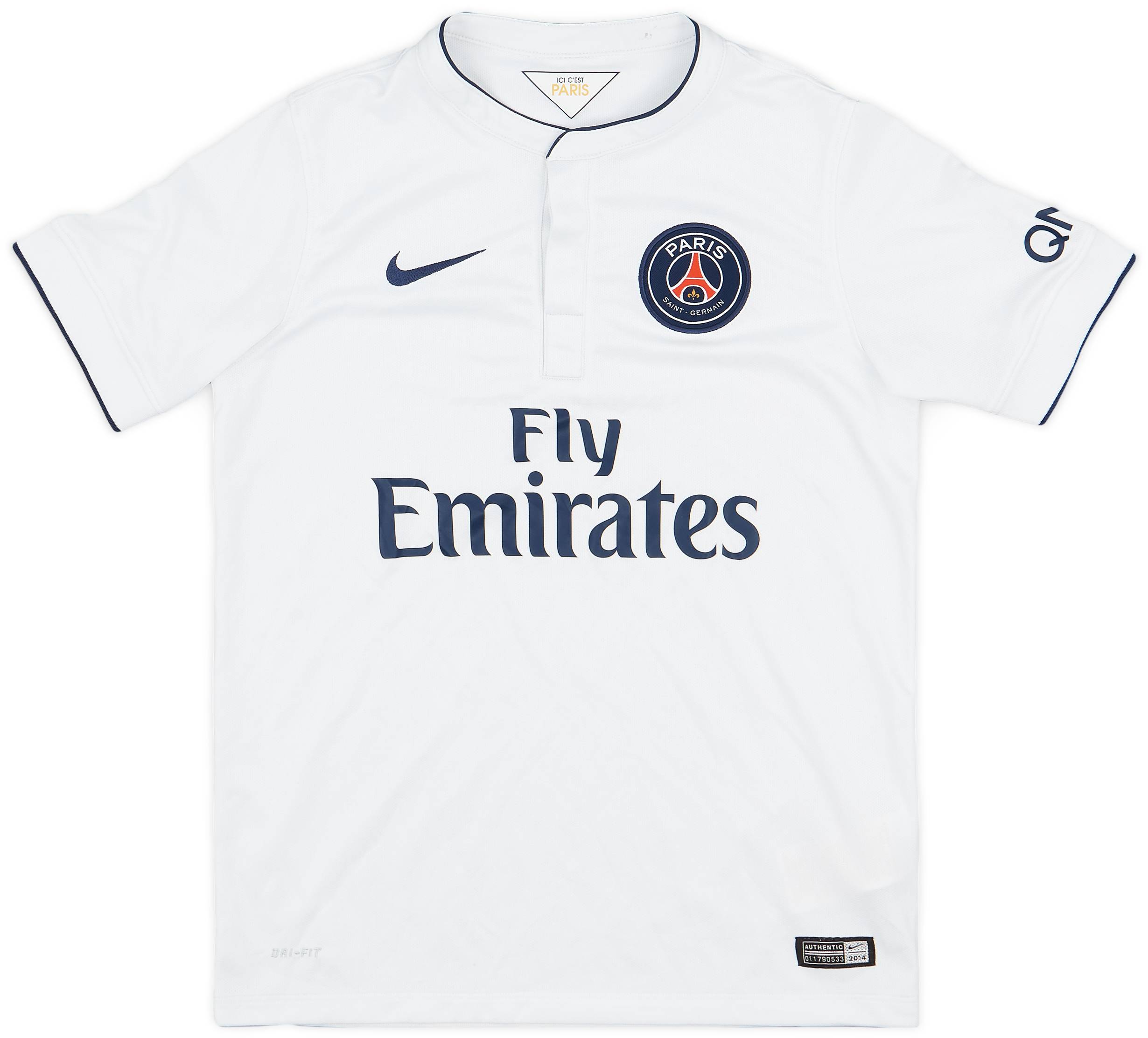 2014-15 Paris Saint-Germain Away Shirt - 8/10 - (L.Boys)