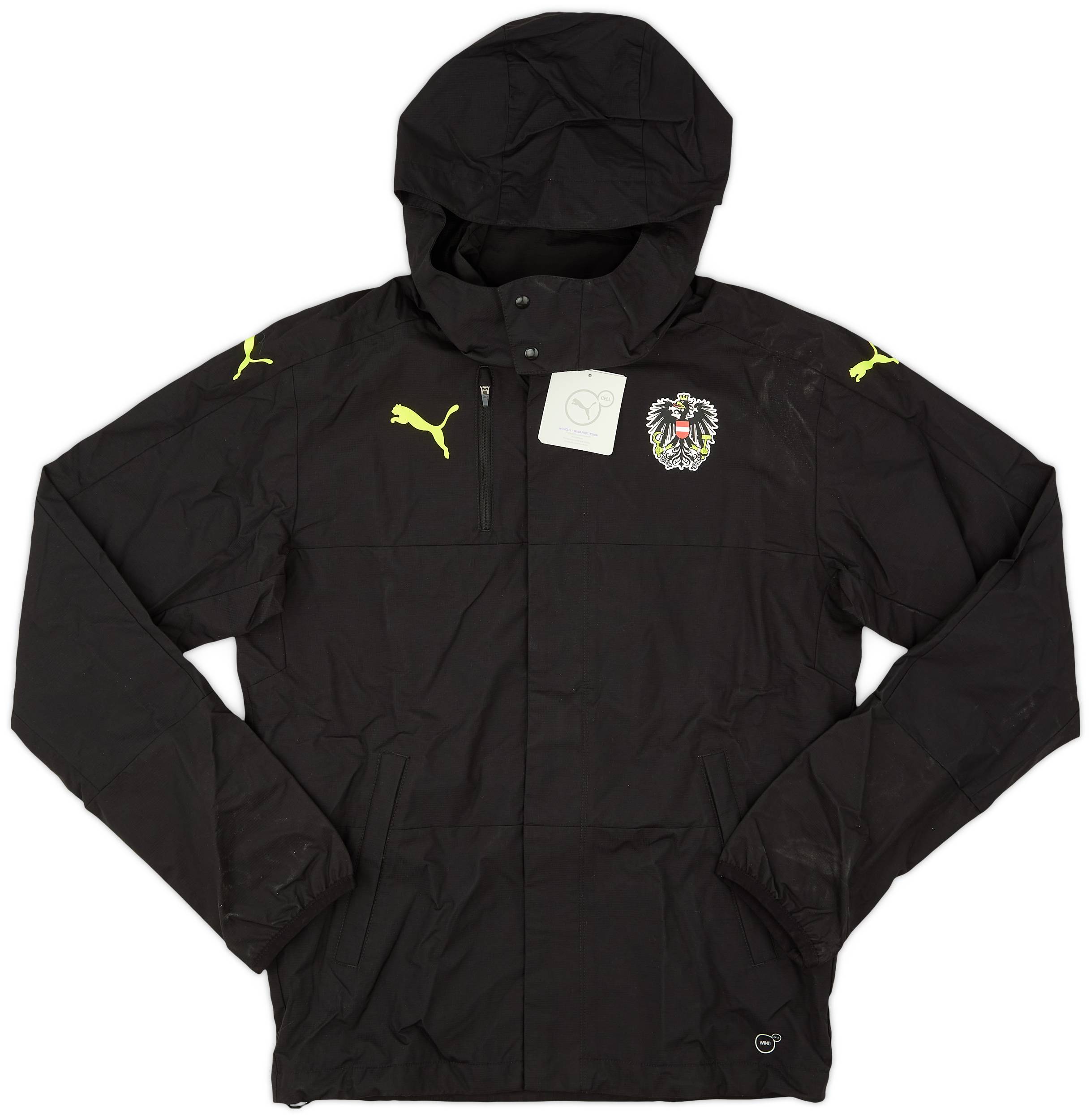 2016 18 Austria Puma Hooded Rain Jacket S