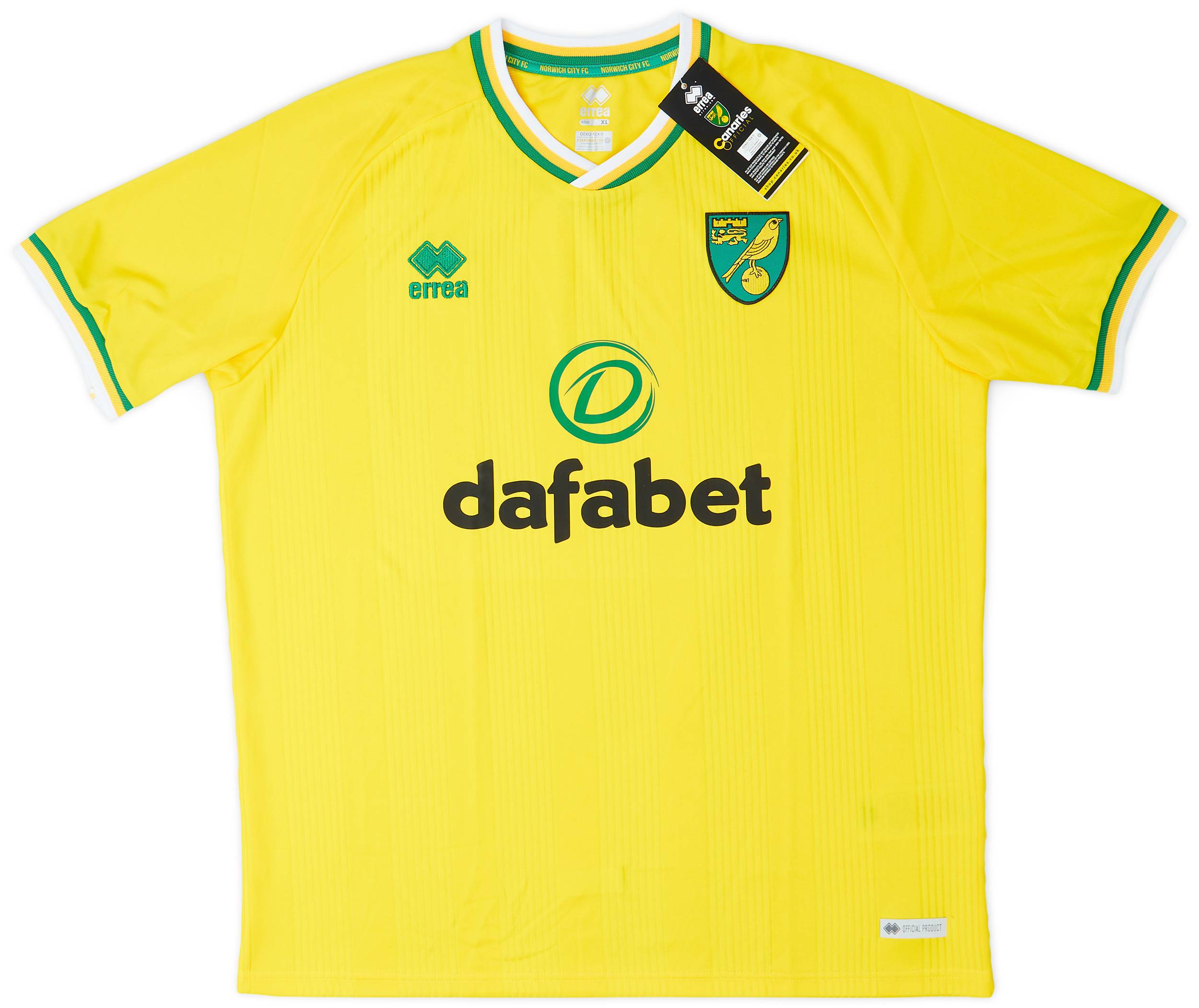 2020-21 Norwich City Home Shirt (XL)