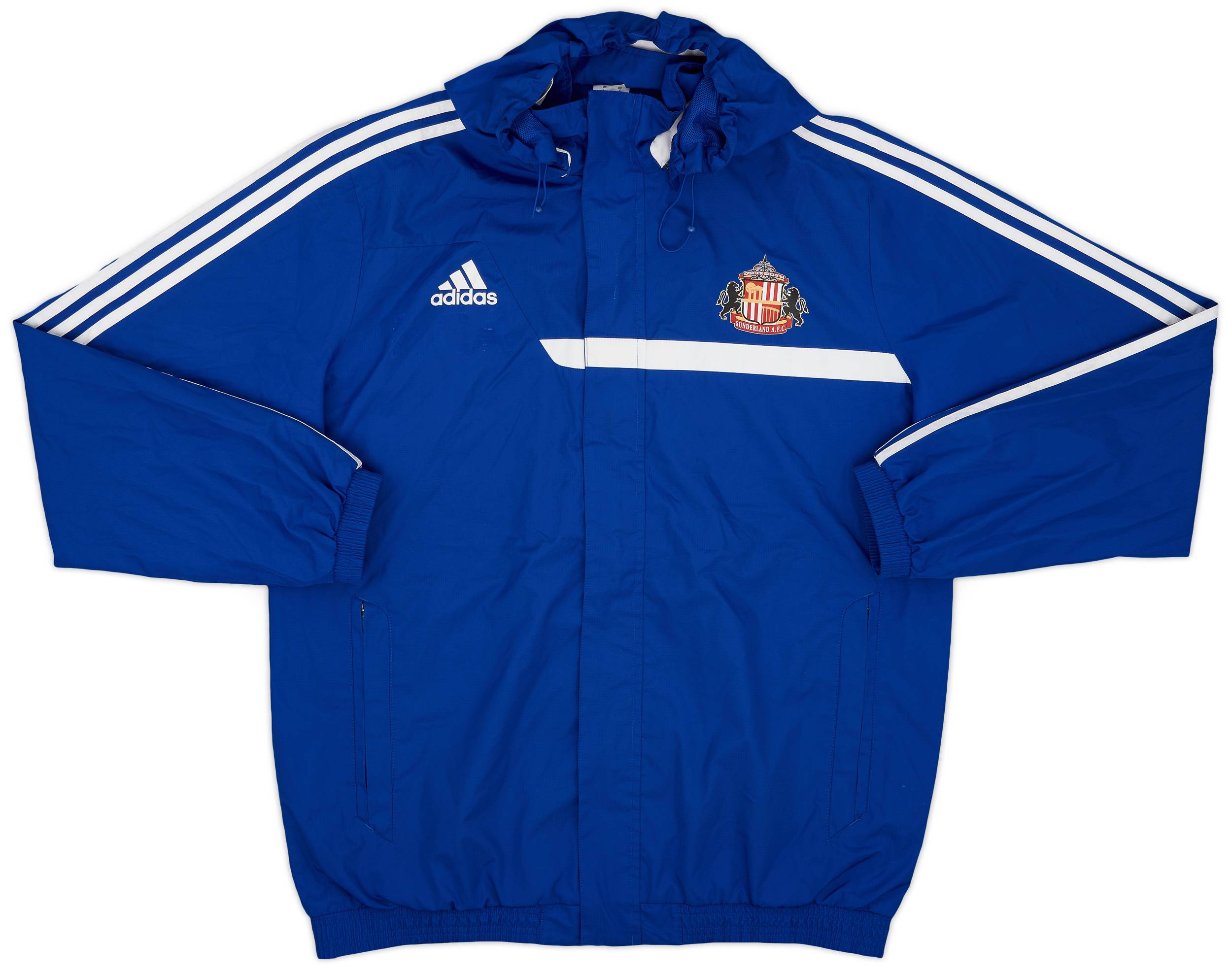 アスラン 2013-14 Sunderland adidas Hooded Rain Jacket - 7/10 - (L)