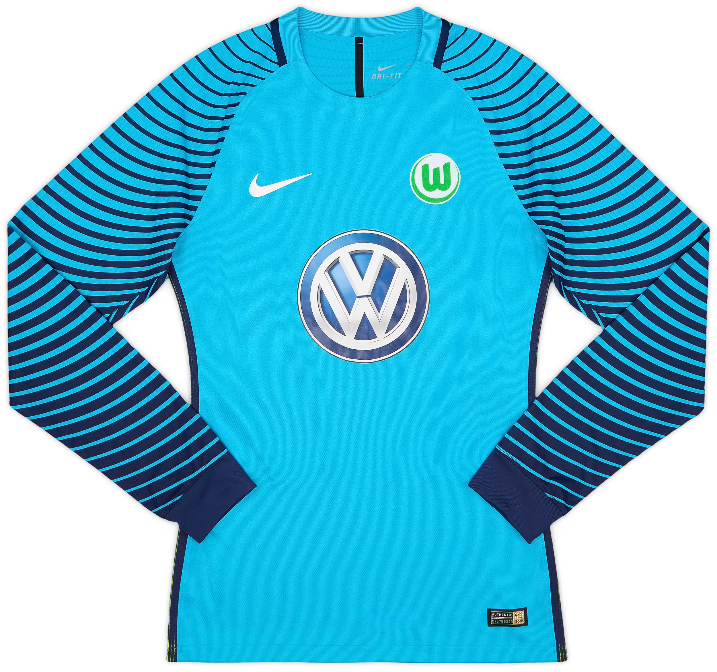 2016-17 Wolfsburg Player Issue GK Shirt - 8/10 - (S)