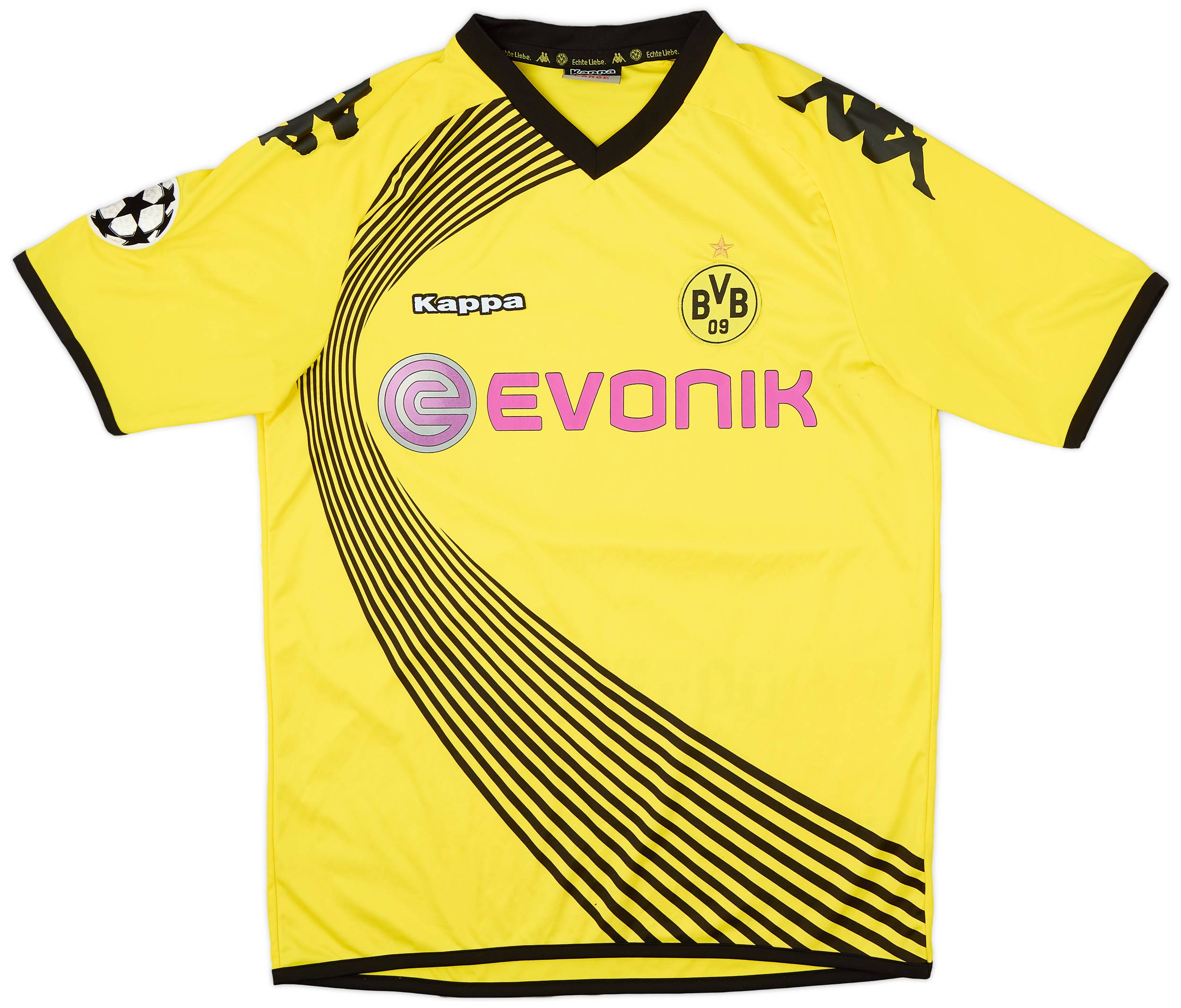 2011-12 Borussia Dortmund European Home Shirt - 7/10 - (L)