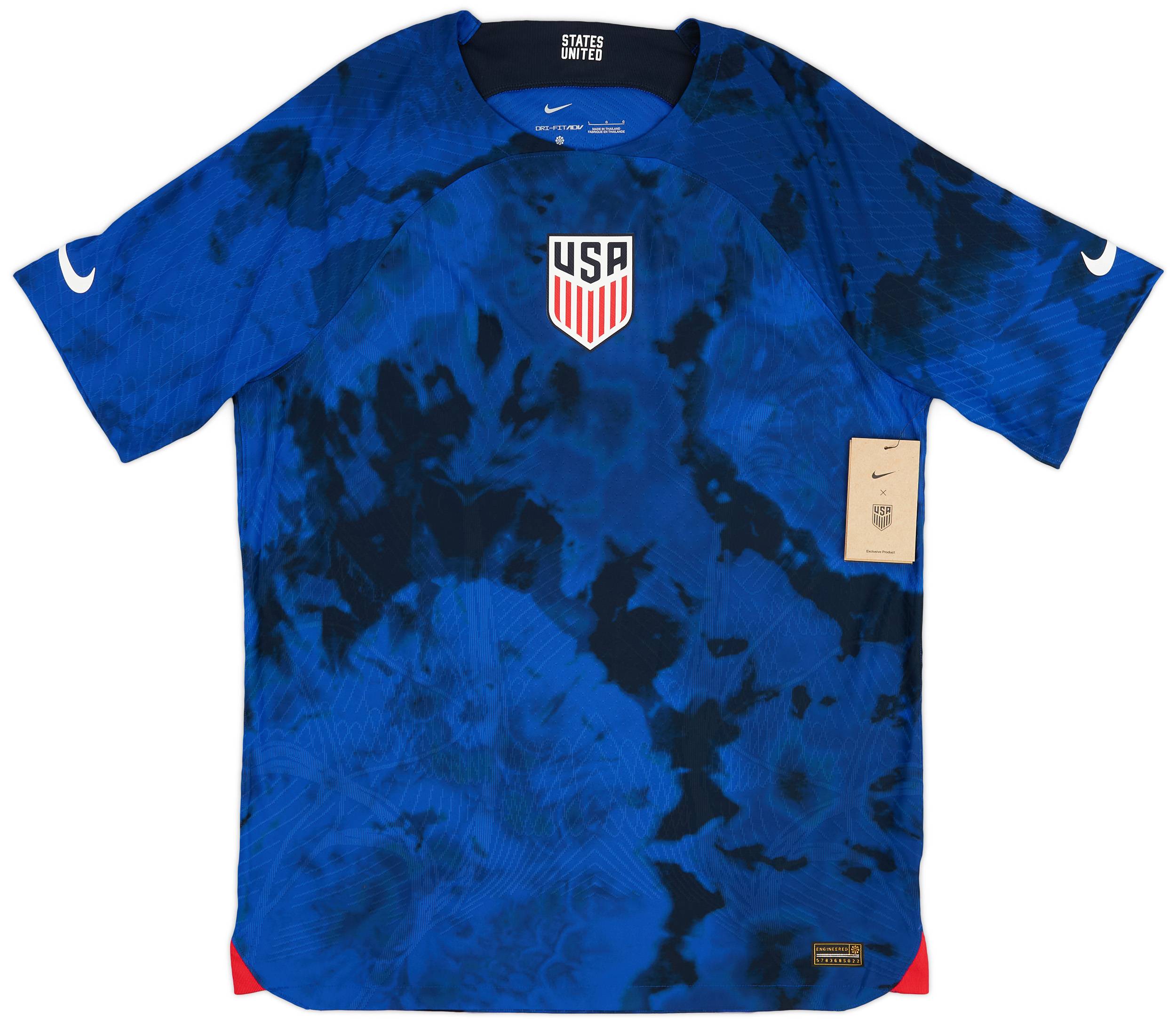 2022-23 USA Authentic Away Shirt