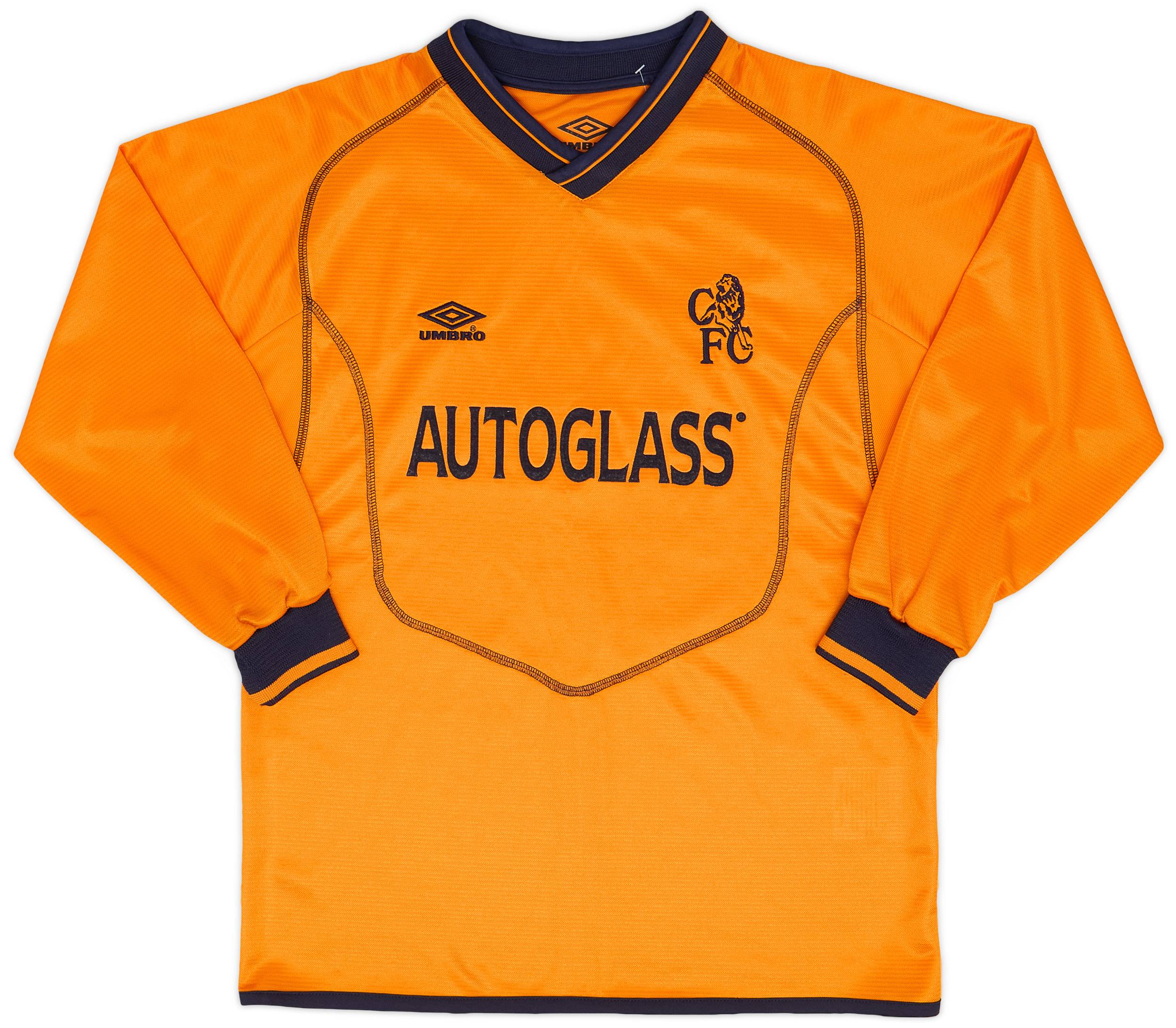 2000-01 Chelsea GK Shirt - 8/10 - (M.Boys)