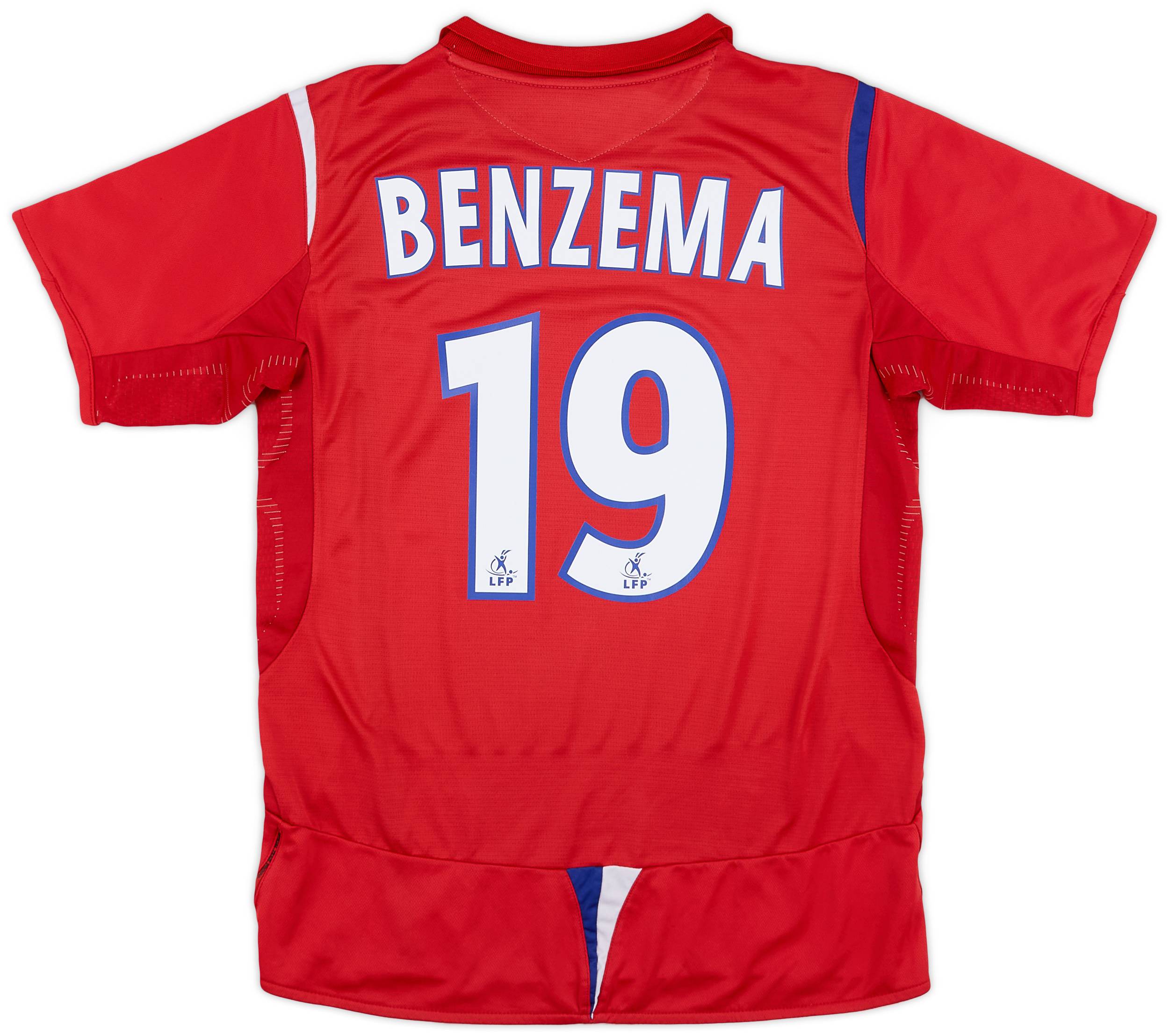 2006-07 Lyon Away Shirt Benzema #19 - 6/10 - (S)